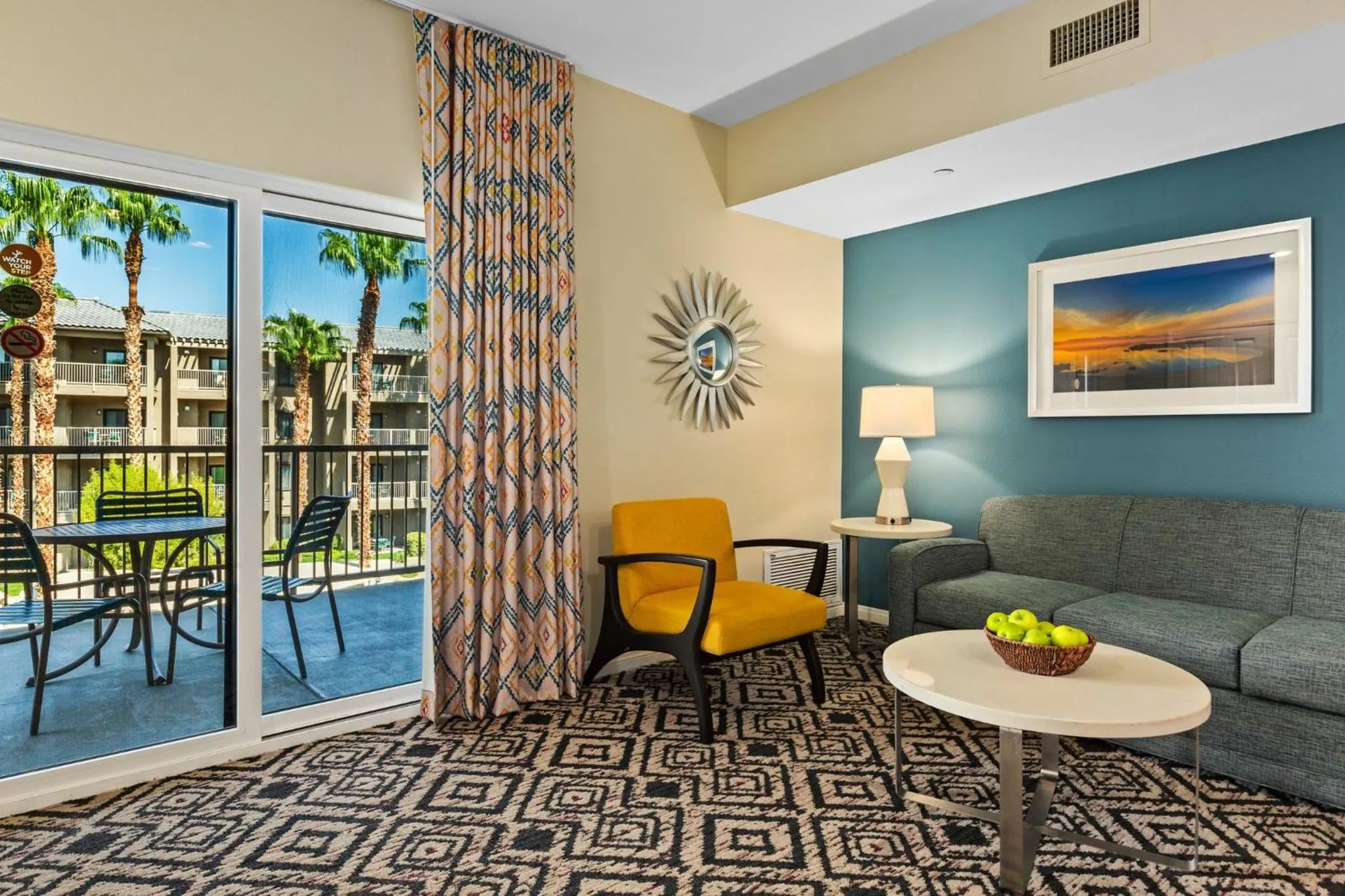 Living room in WorldMark Indio