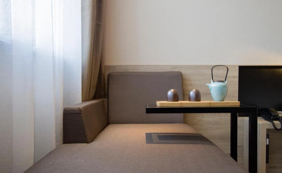 Bed in Atour Hotel Shenyang Hunnan Olympic Sports Center