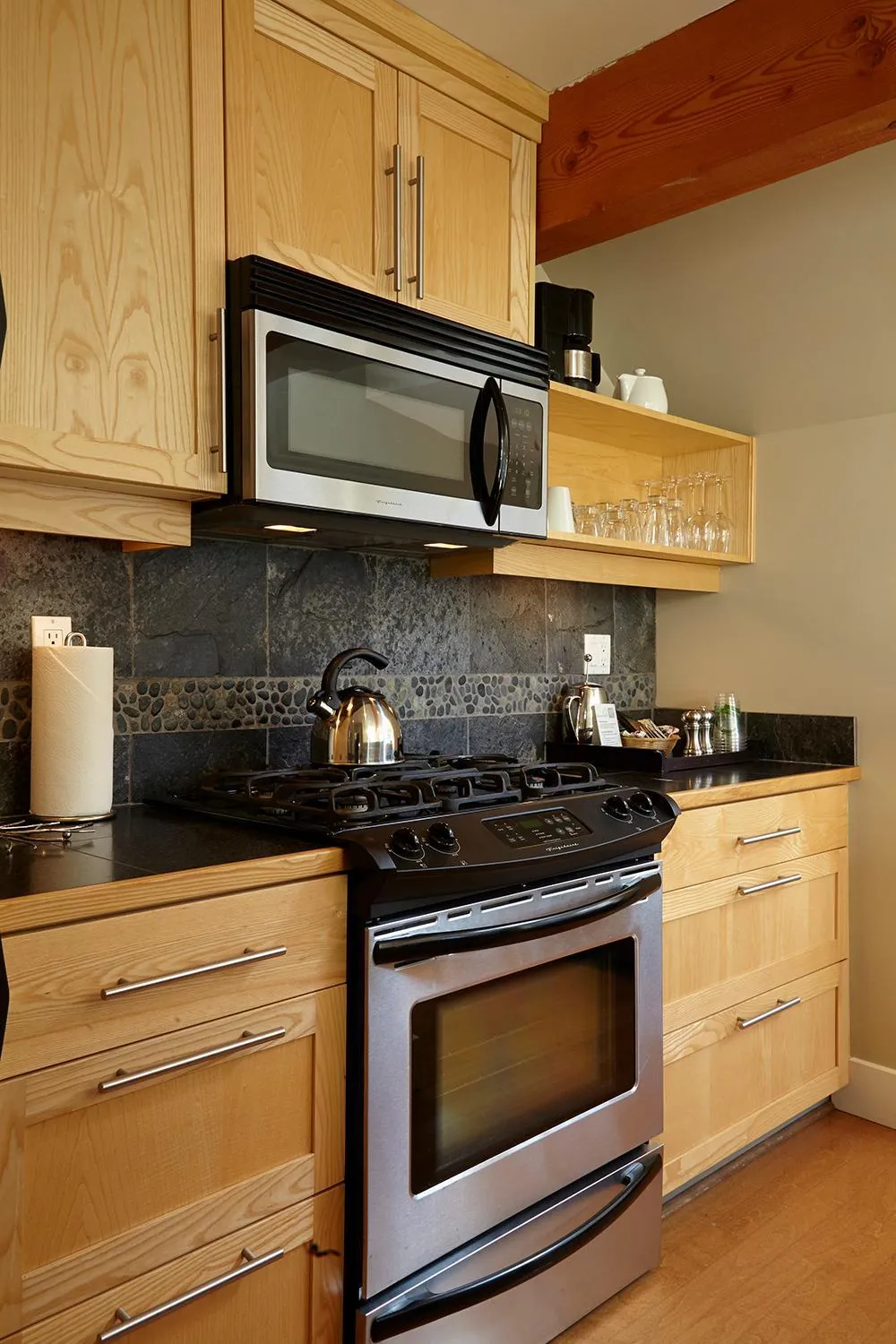 Kitchen or kitchenette in Cox Bay Beach Resort