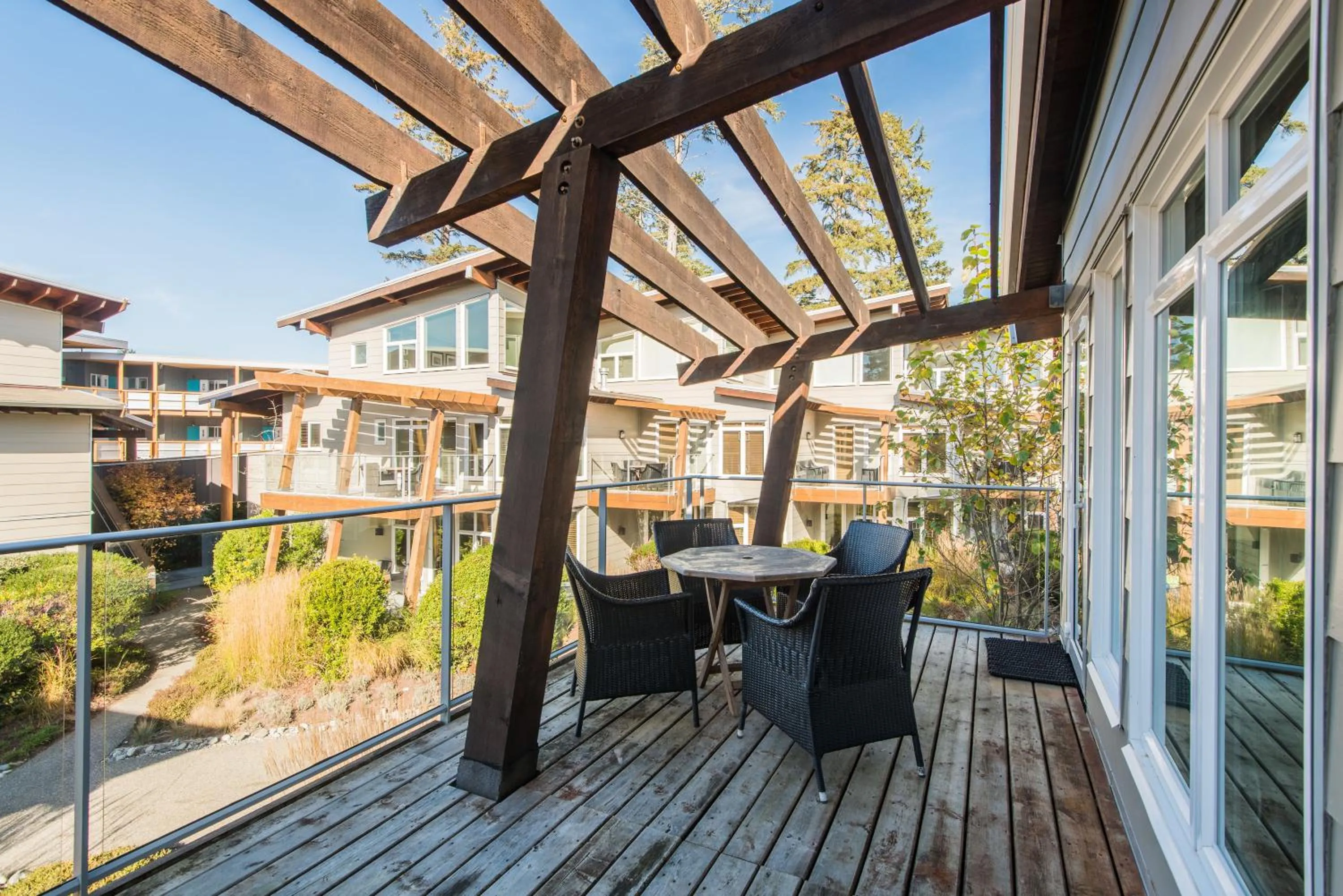Patio in Cox Bay Beach Resort