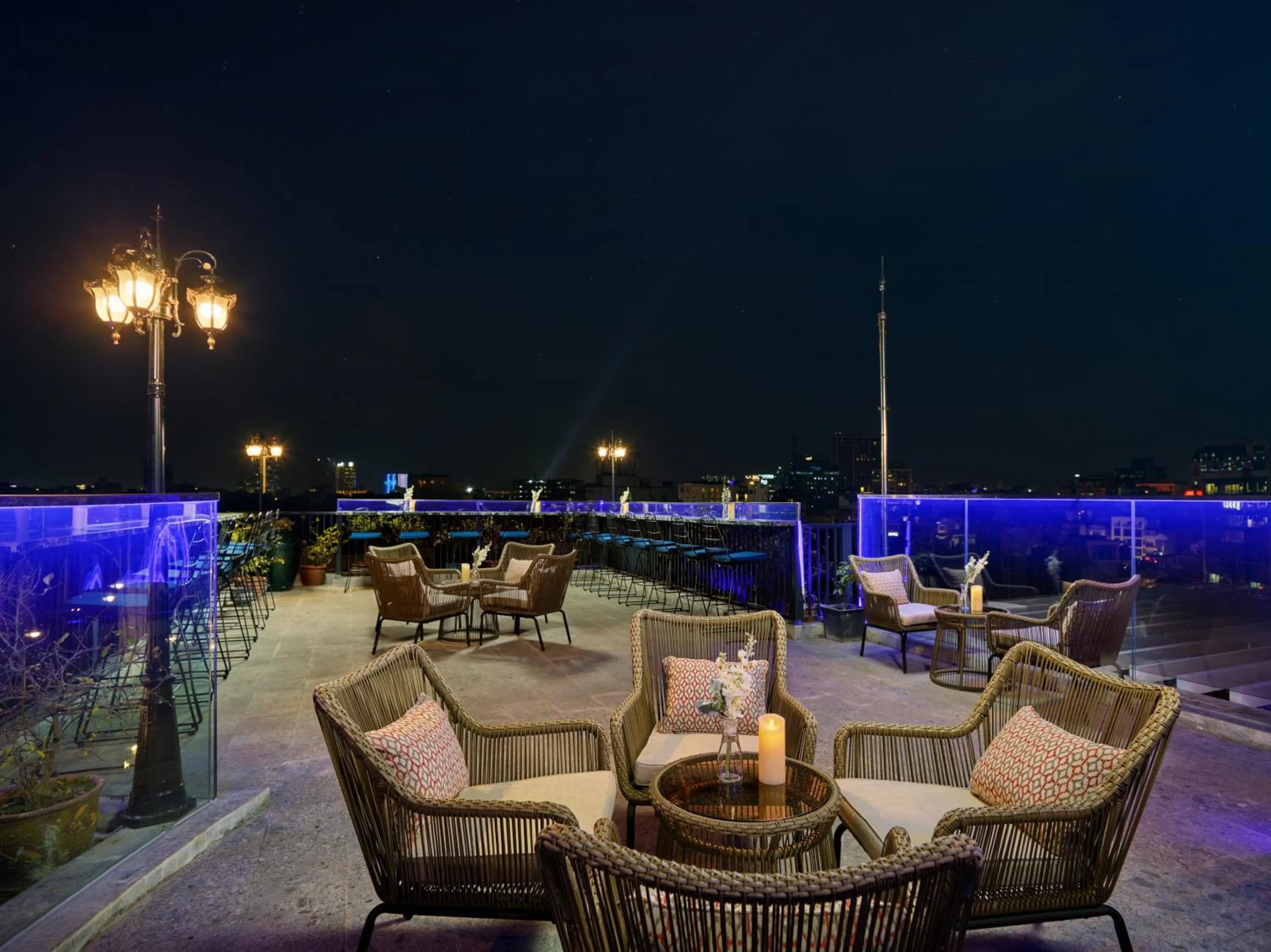 Patio in Aira Boutique Hanoi Hotel & Spa