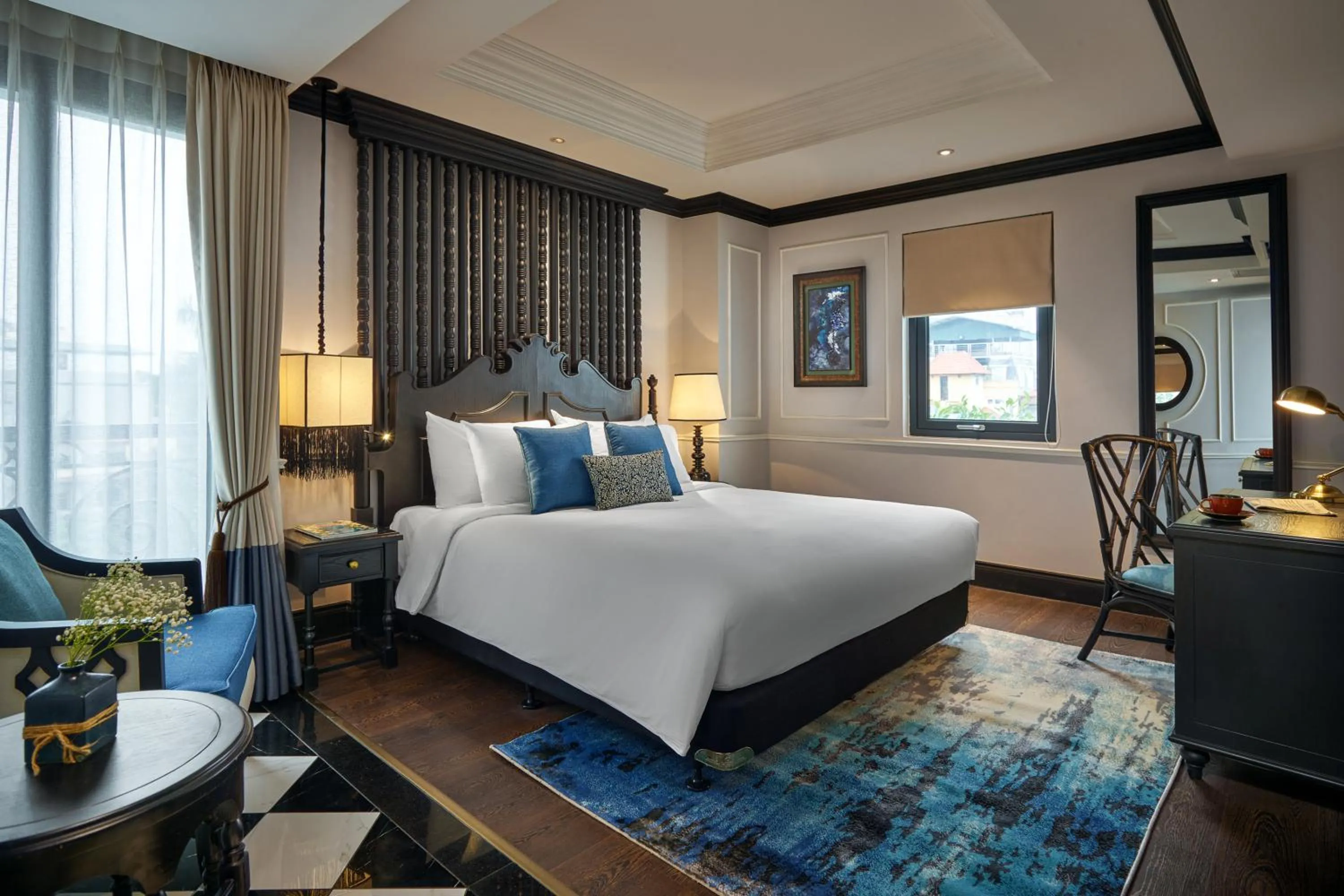 Bed in Aira Boutique Hanoi Hotel & Spa