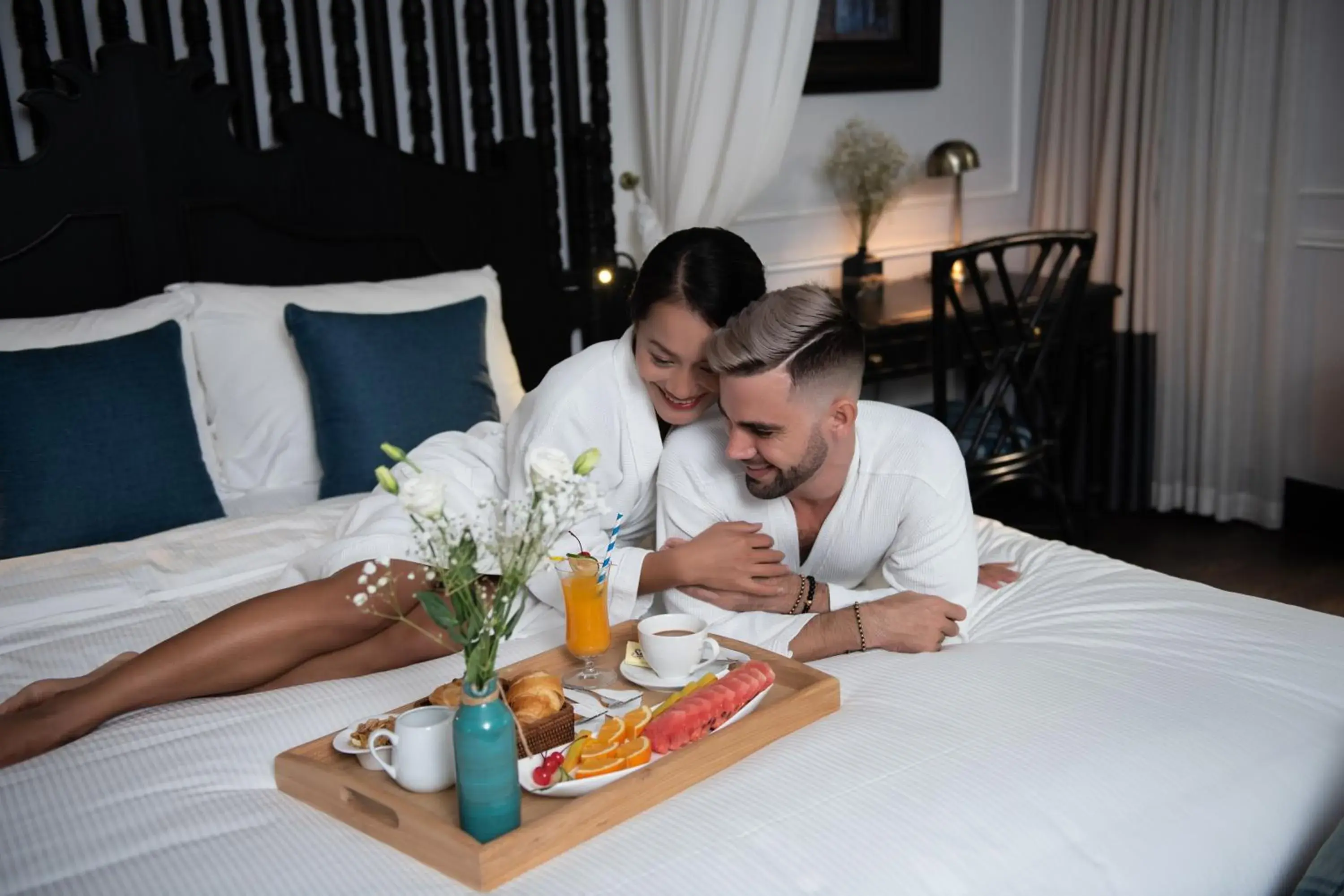 Bed in Aira Boutique Hanoi Hotel & Spa Bed in Aira Boutique Hanoi Hotel & Spa