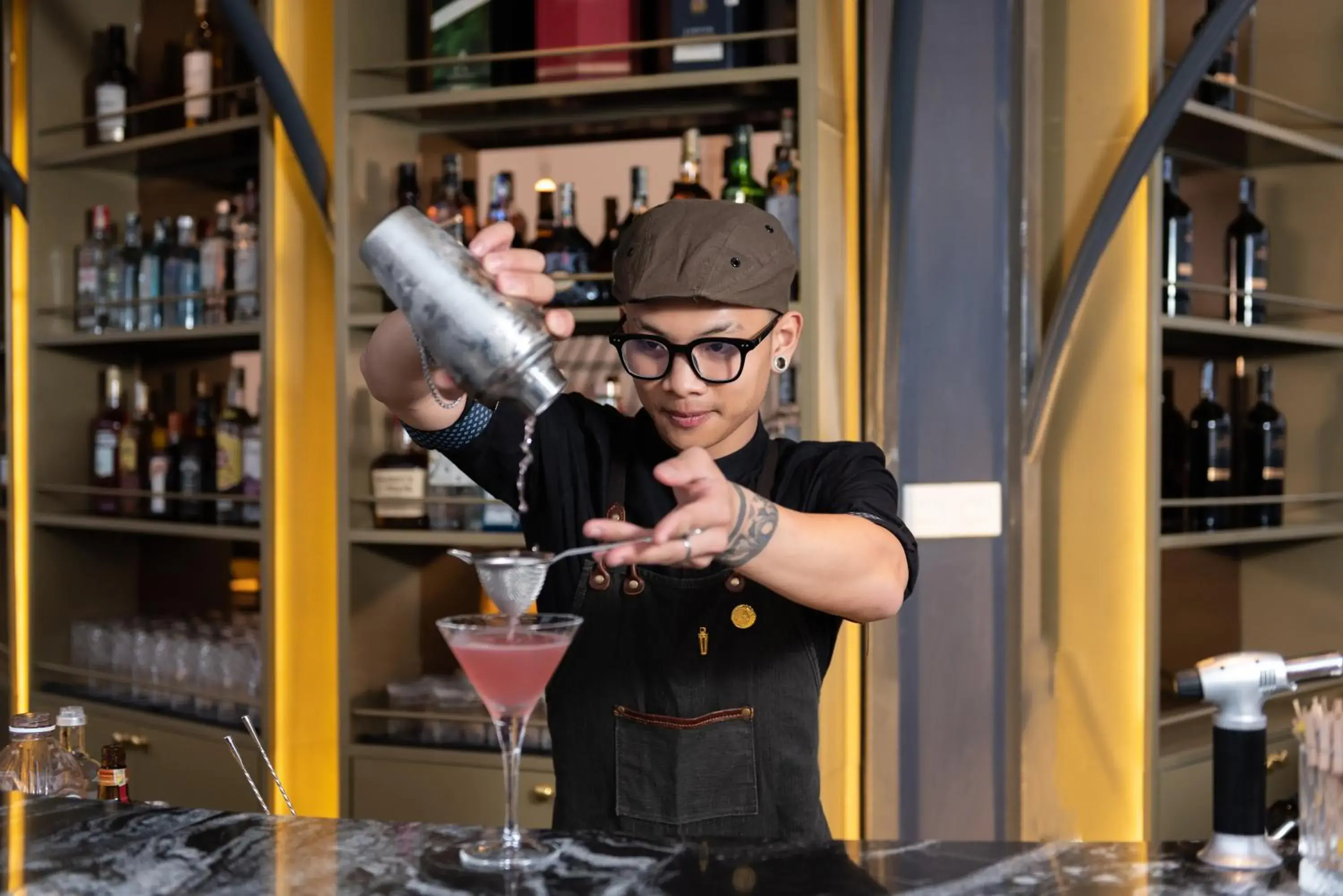 Lounge or bar in Aira Boutique Hanoi Hotel & Spa Lounge or bar in Aira Boutique Hanoi Hotel & Spa