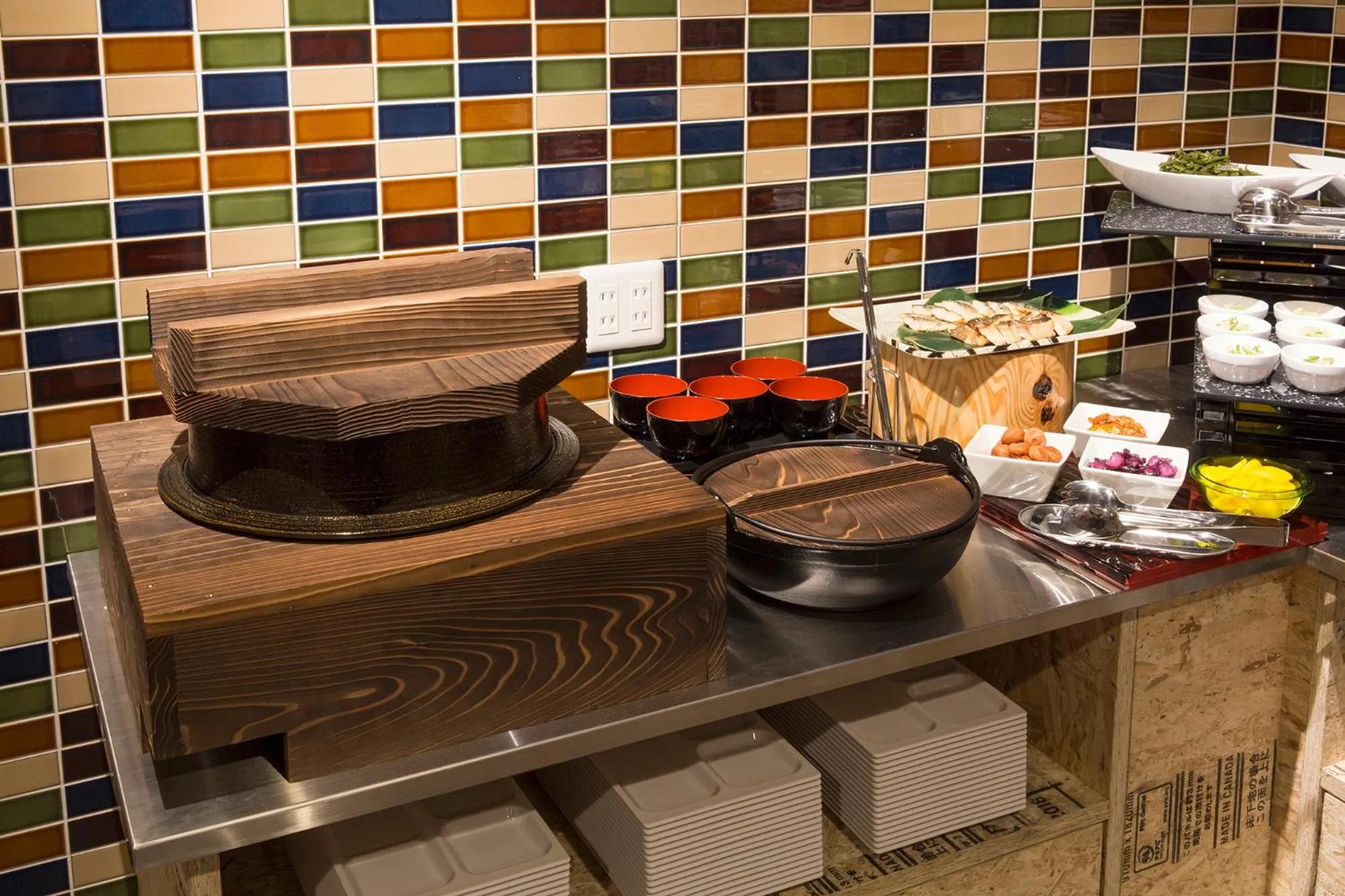 Buffet breakfast in Hotel Replace Namba Osaka