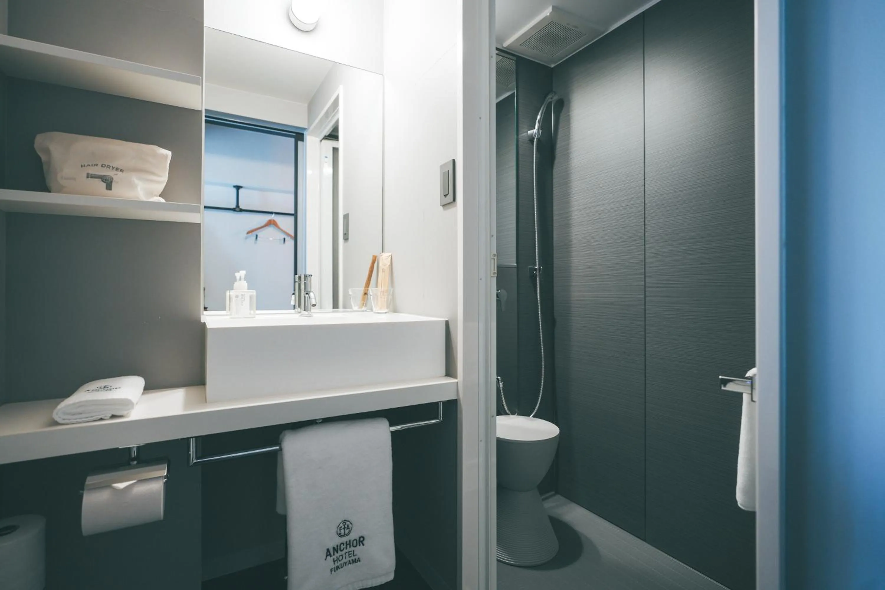 Shower in Anchor Hotel Fukuyama