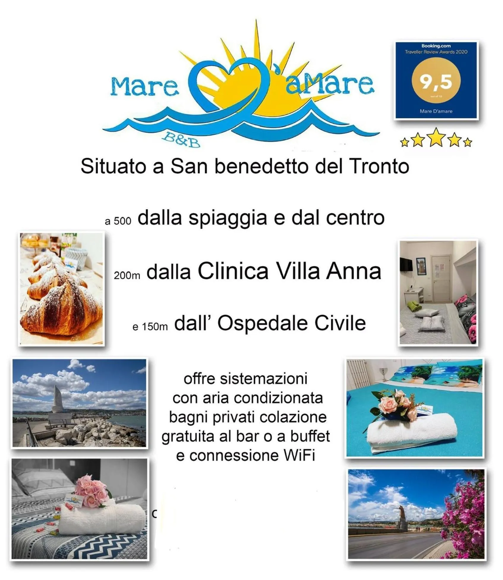 Text overlay in Mare D’amare