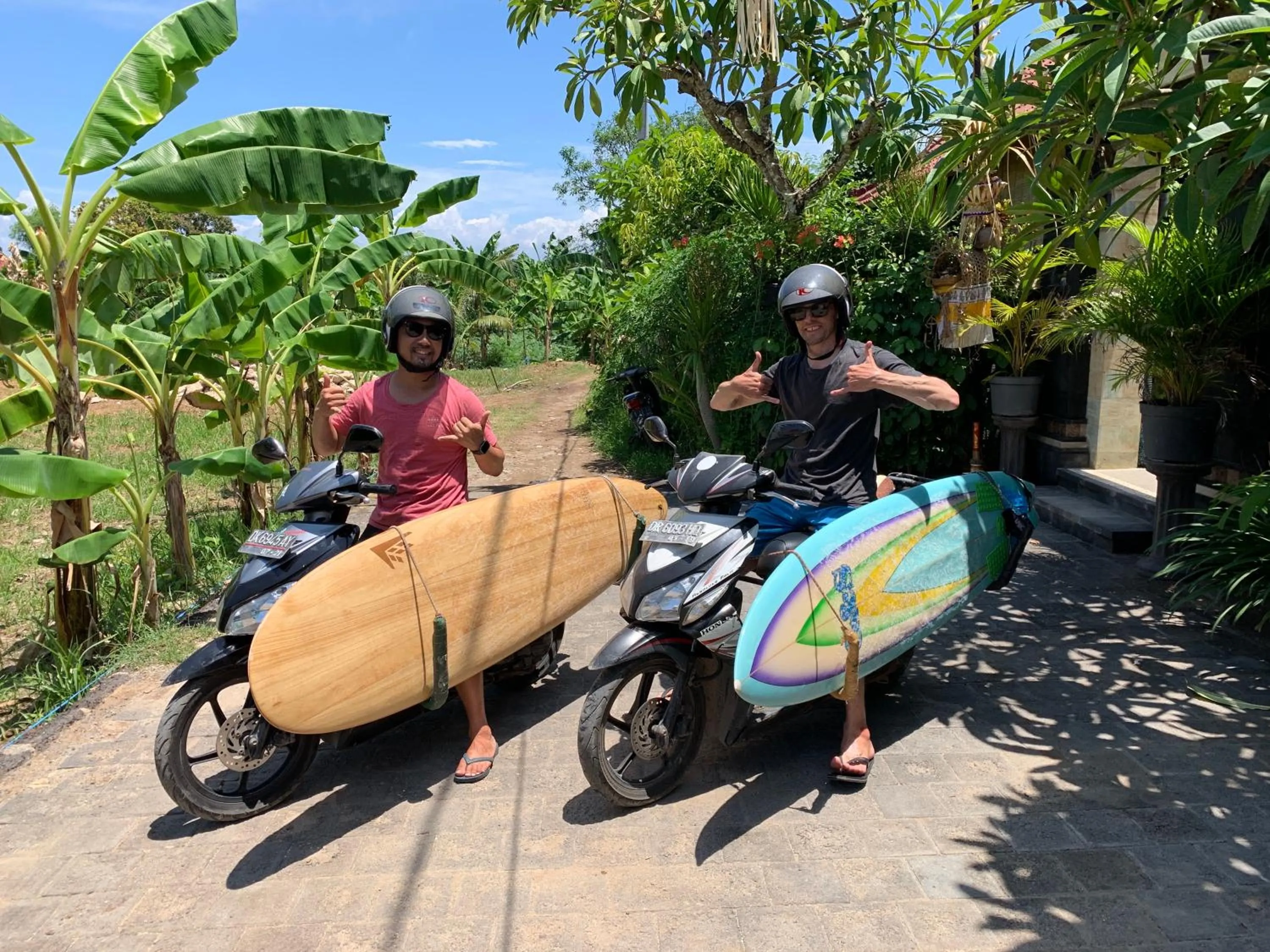 Activities in Pattri Garden Lembongan