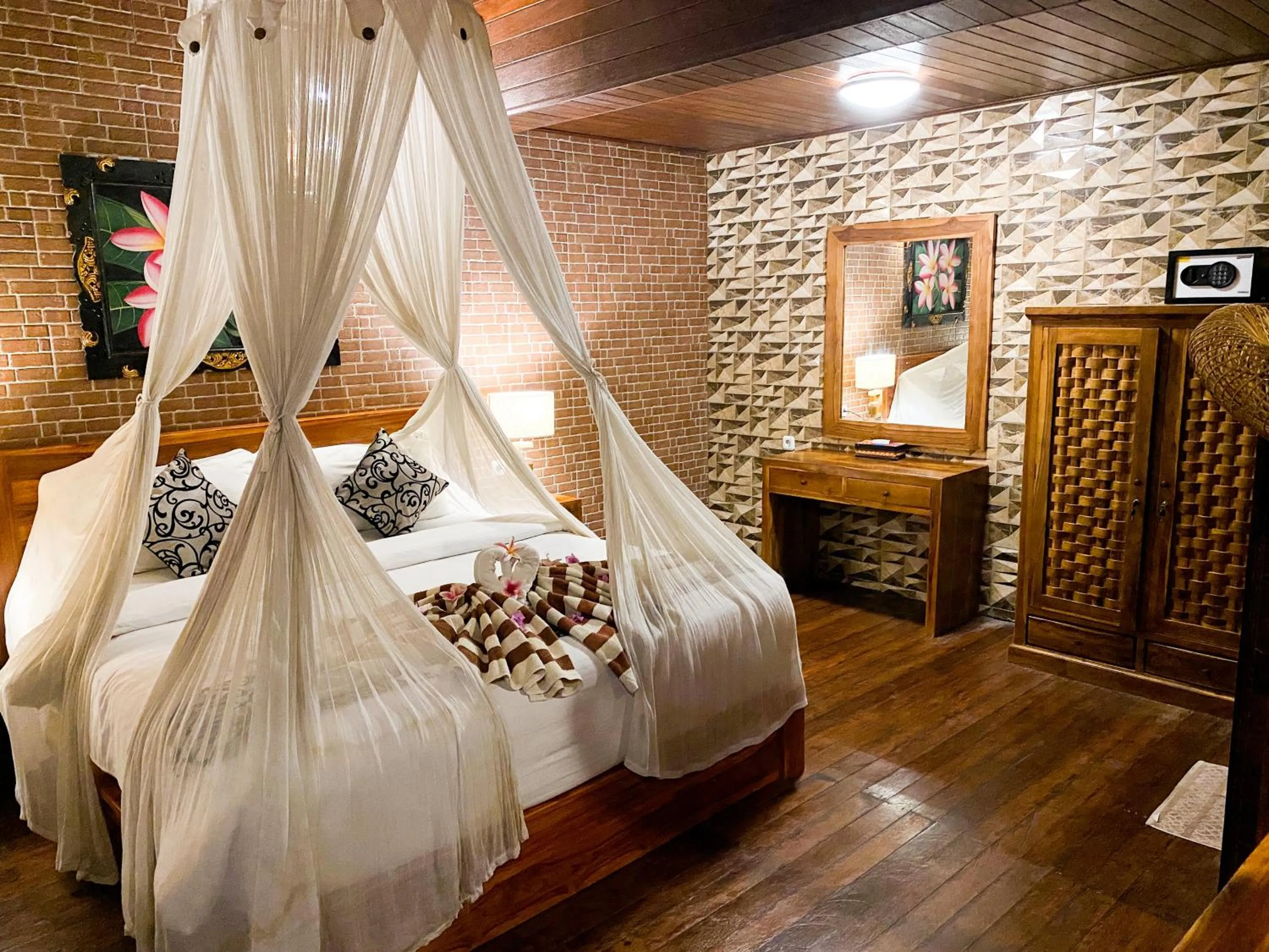 Bed in Pattri Garden Lembongan