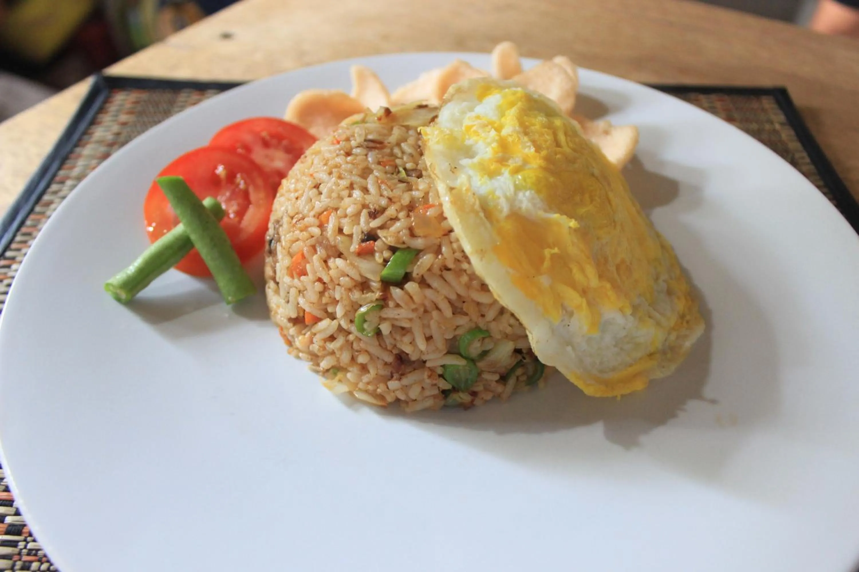 Food in Pattri Garden Lembongan