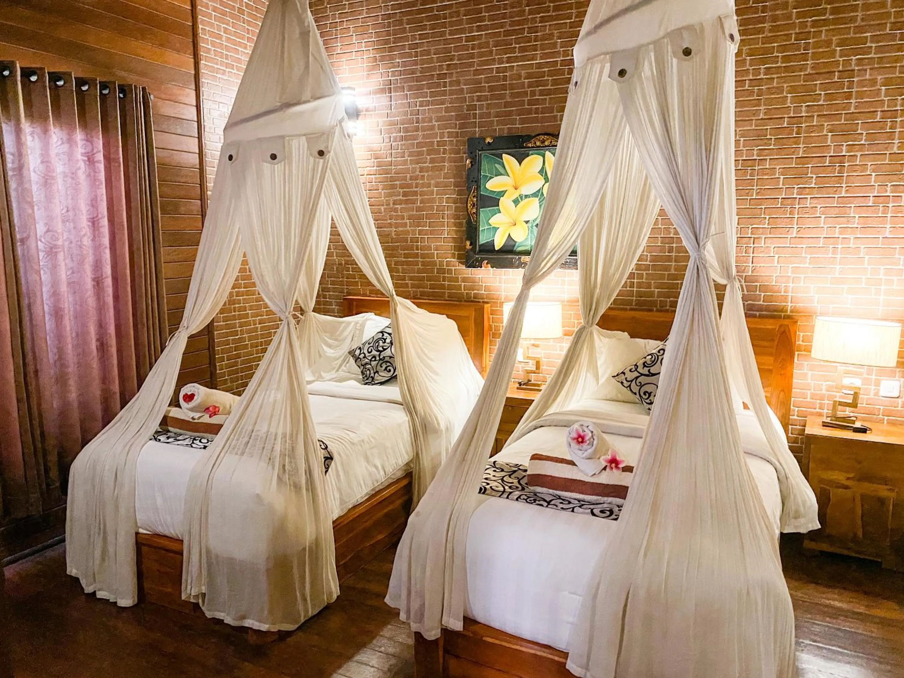 Bed in Pattri Garden Lembongan