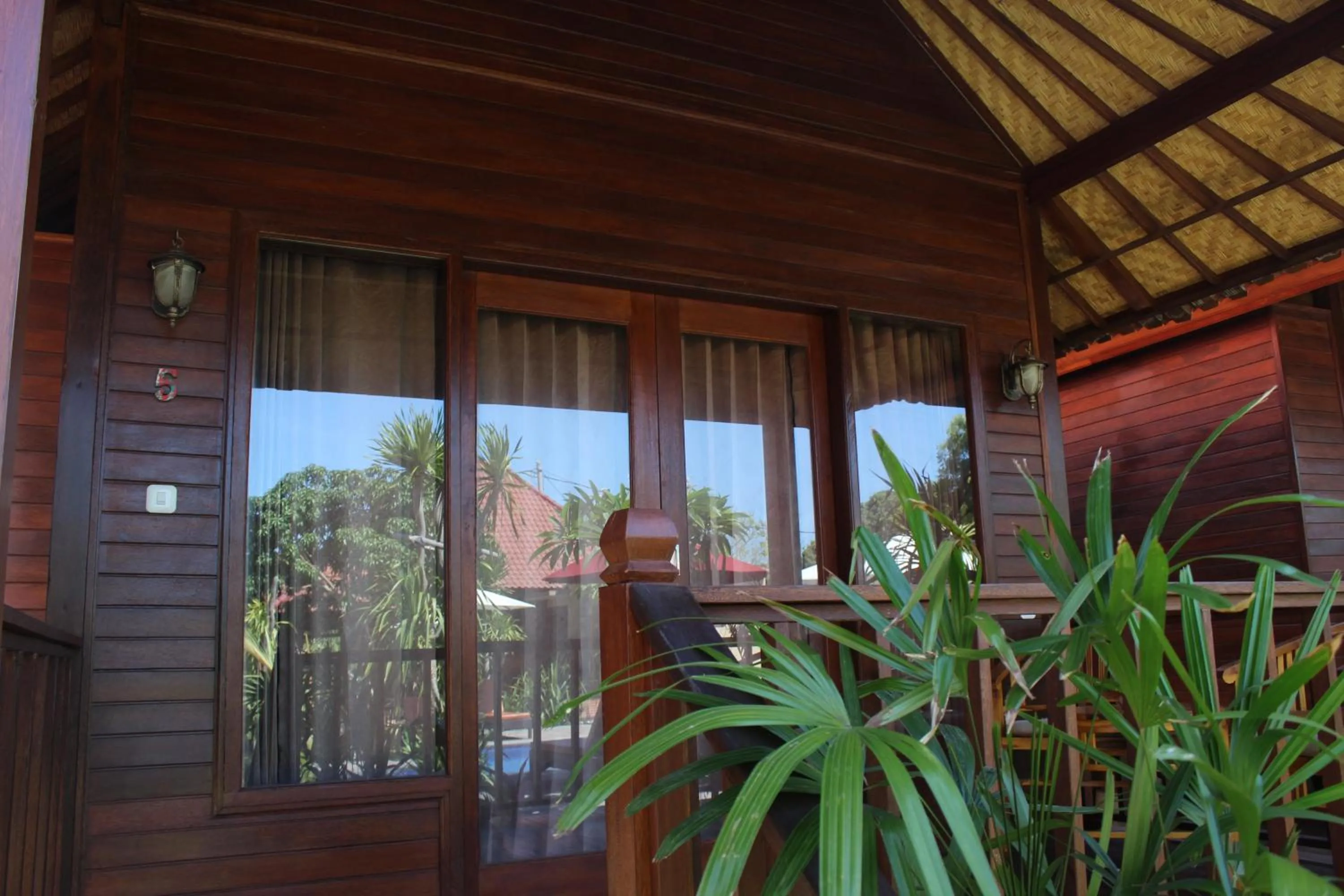 Patio in Pattri Garden Lembongan