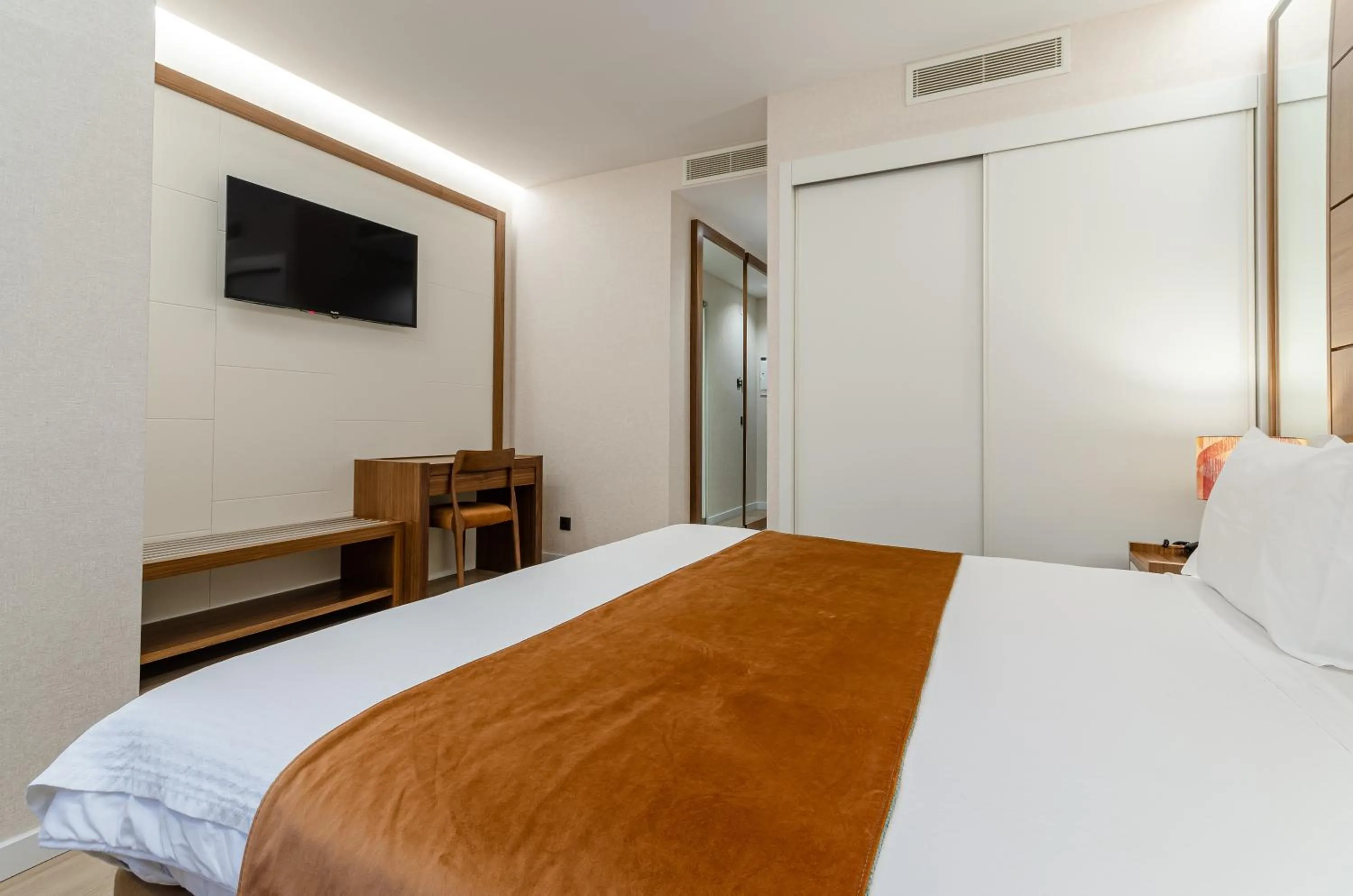 Bedroom, Bed in Hotel Alvorada