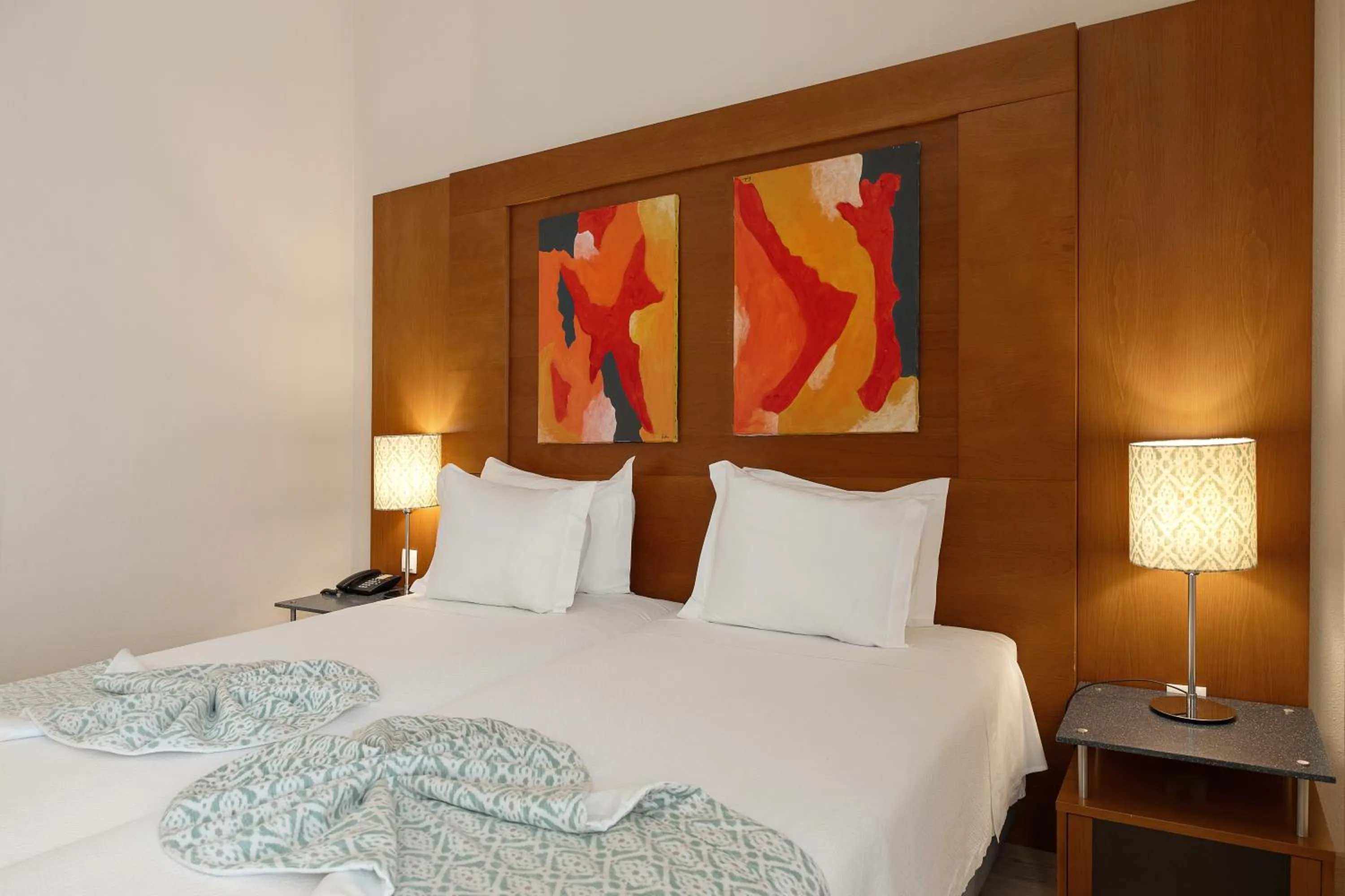 Bed in Hotel Alvorada