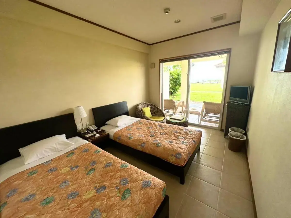 Bed in エコヴィレッジ西表 Eco Village Iriomote Bed in エコヴィレッジ西表 Eco Village Iriomote