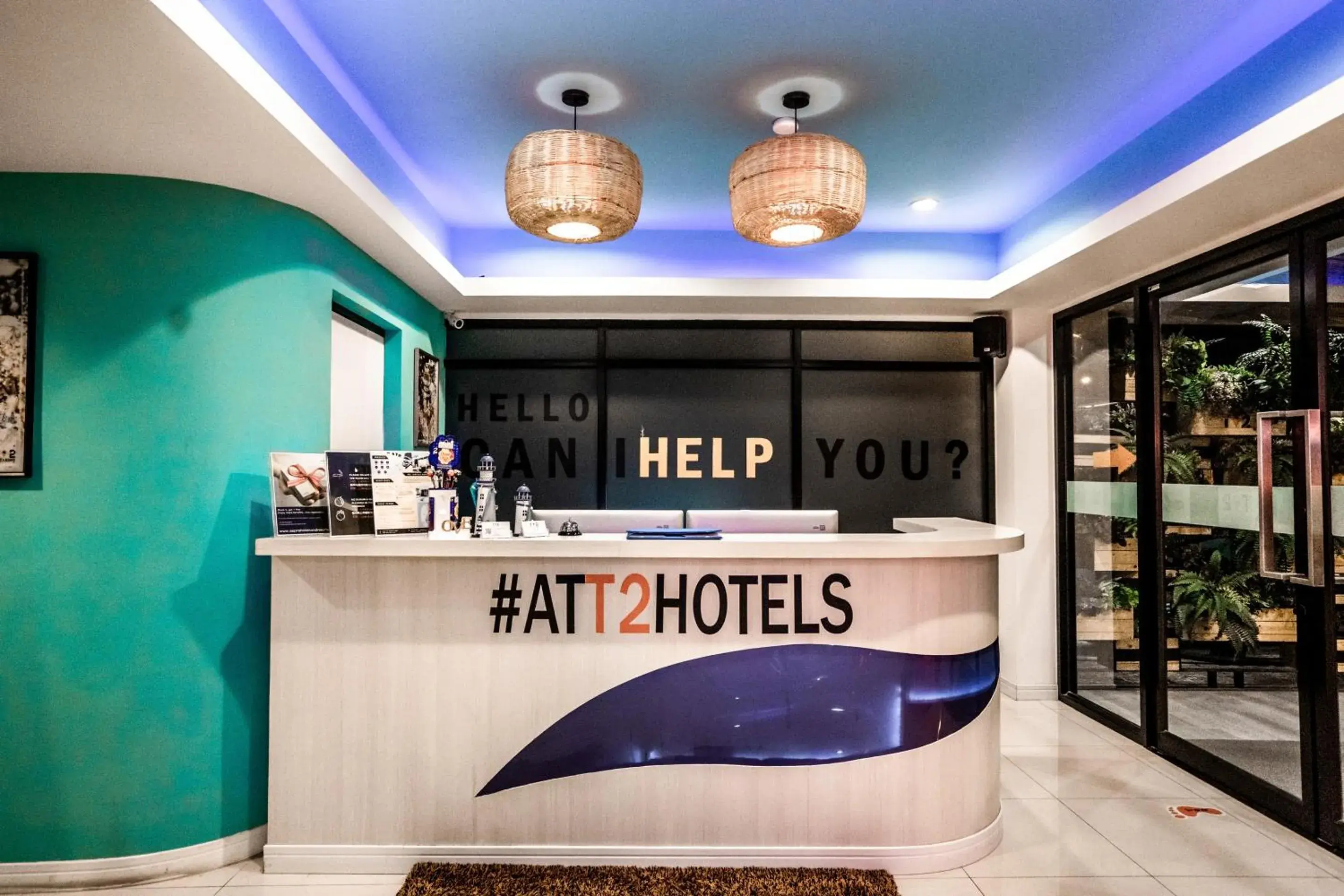 Lobby or reception in T2 Jomtien Pattaya Lobby or reception in T2 Jomtien Pattaya