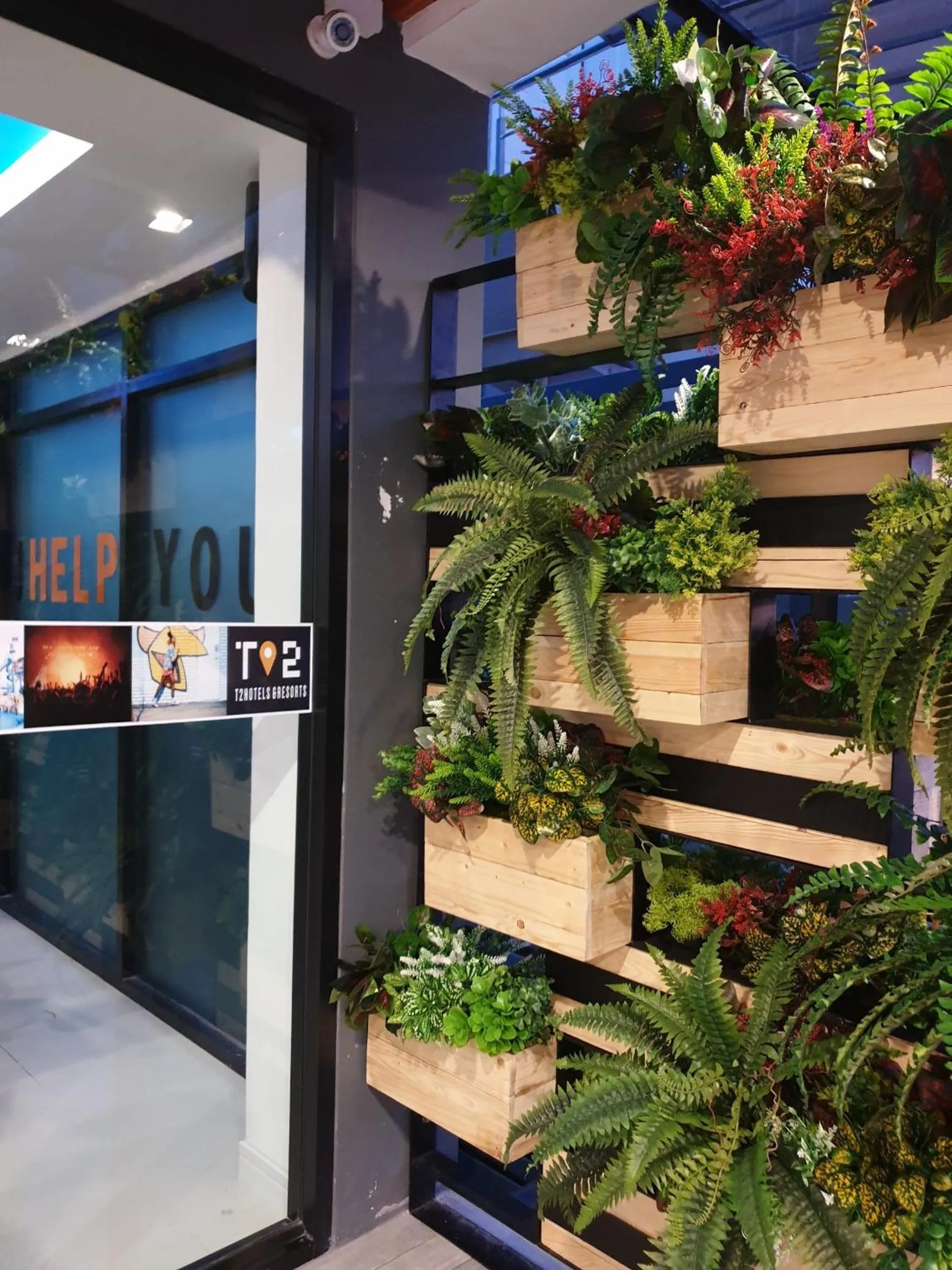 Facade/entrance in T2 Jomtien Pattaya