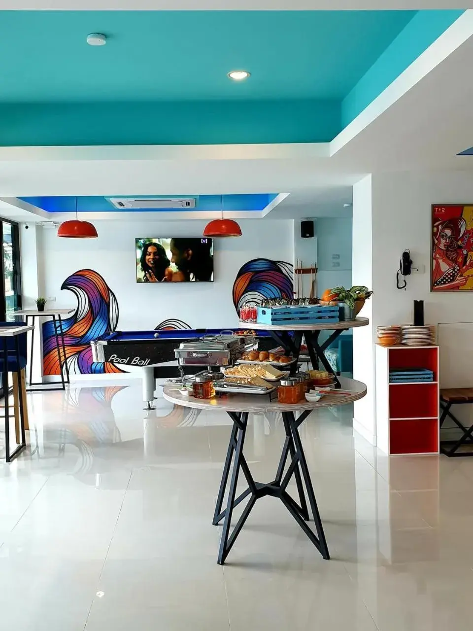 Continental breakfast in T2 Jomtien Pattaya Continental breakfast in T2 Jomtien Pattaya