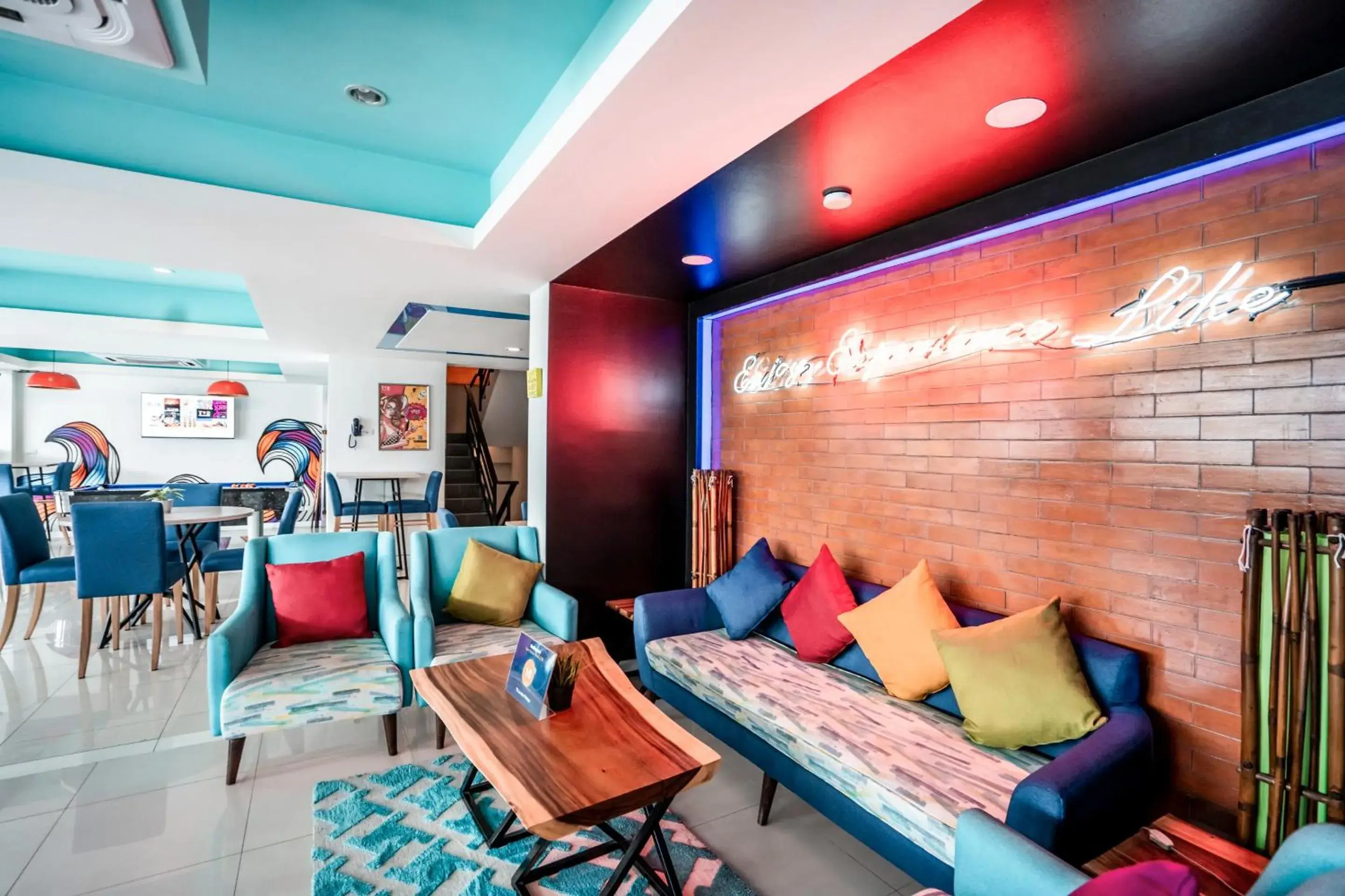 Lobby or reception in T2 Jomtien Pattaya Lobby or reception in T2 Jomtien Pattaya