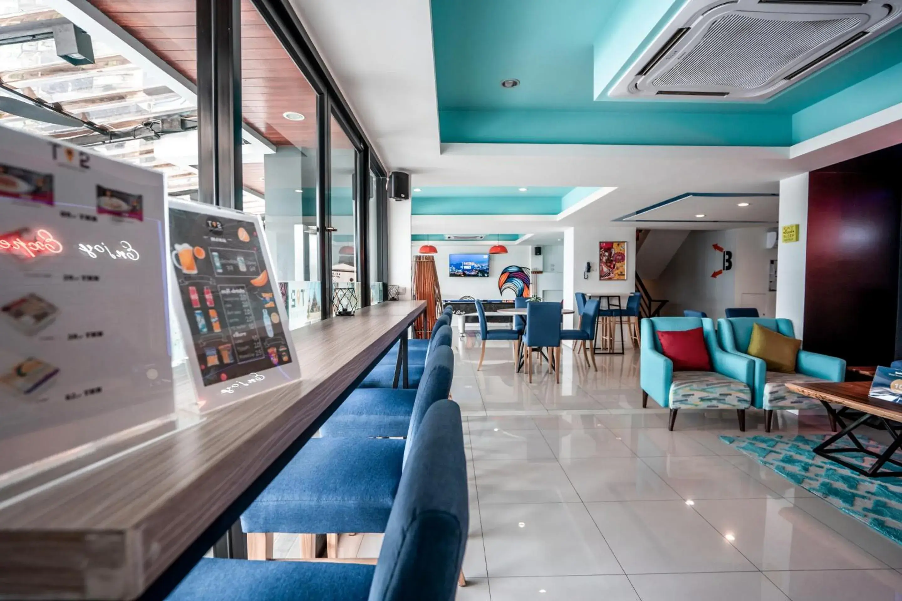 Lobby or reception in T2 Jomtien Pattaya Lobby or reception in T2 Jomtien Pattaya