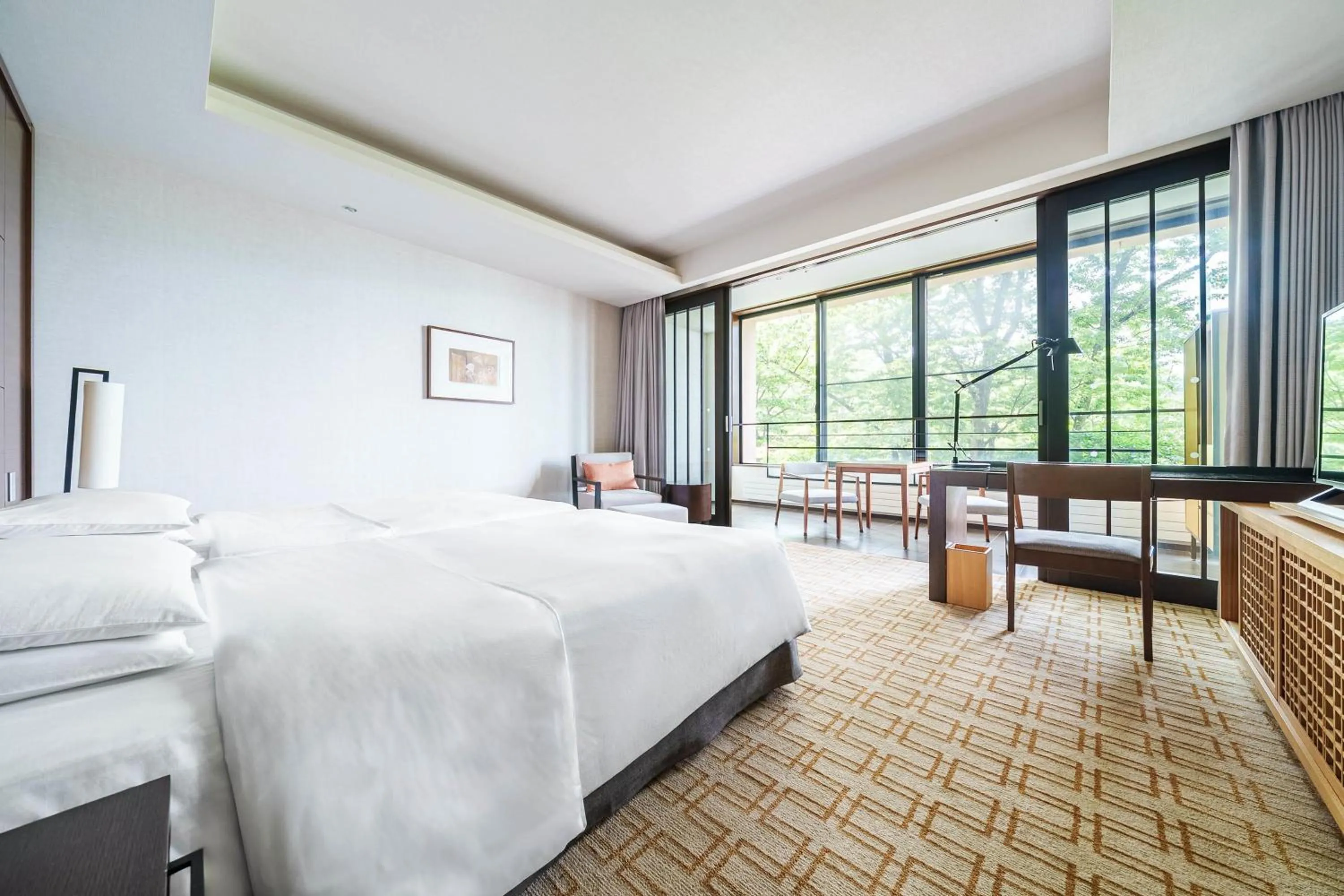 Bedroom, Bed in Hyatt Regency Hakone Resort and Spa