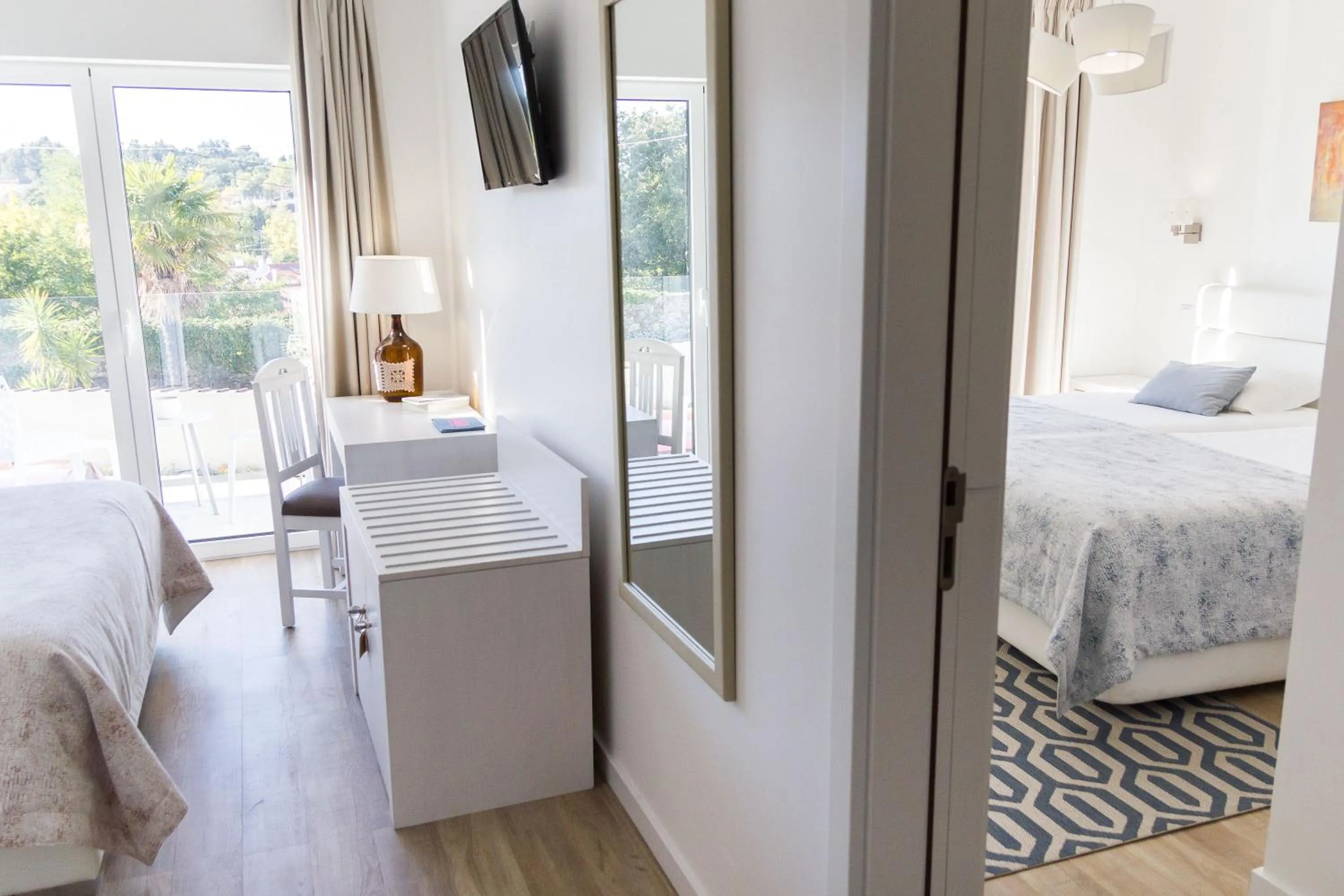 Bedroom, Bed in Boutique Hotel Casa do Outeiro - Arts & Crafts