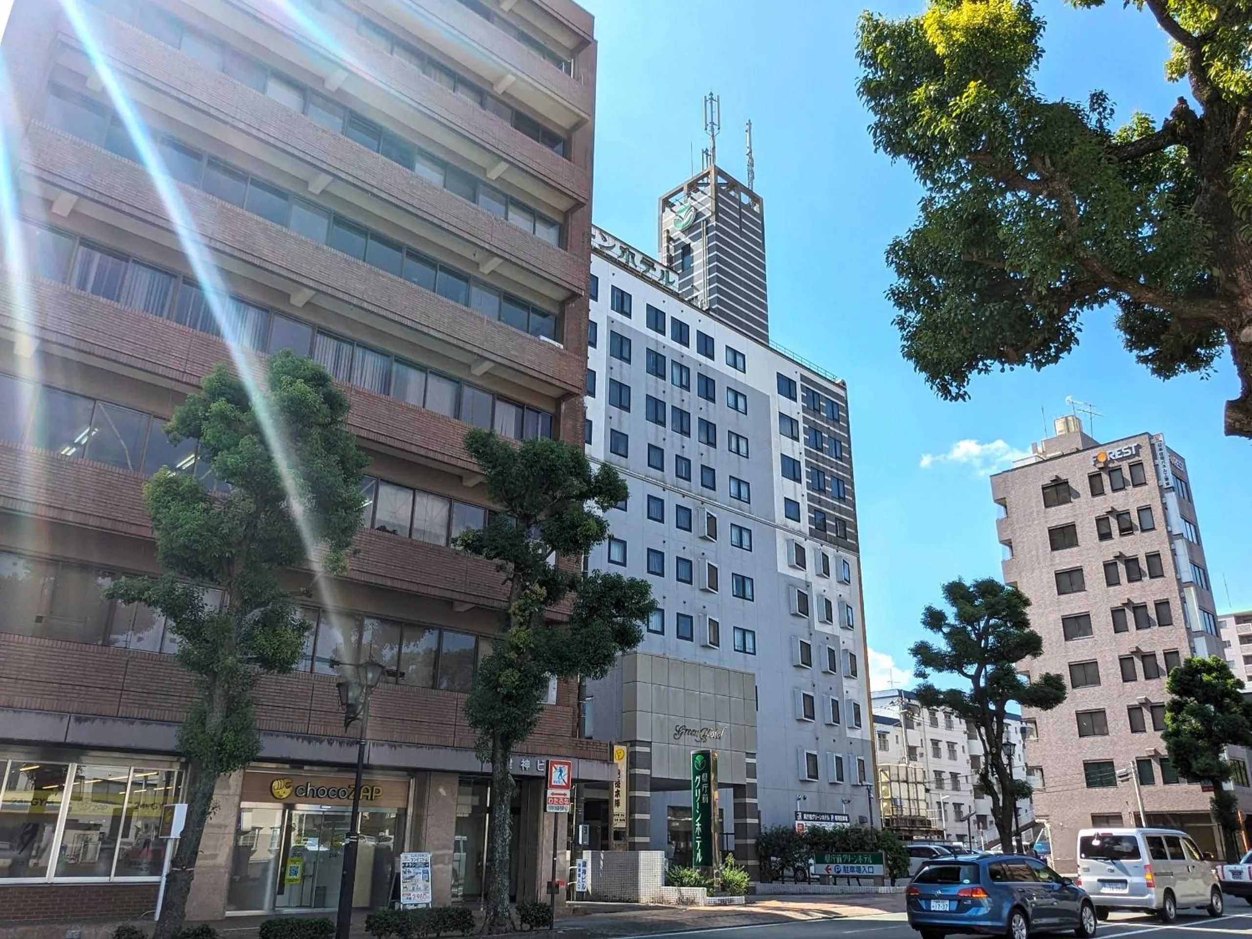 Property building in Kenchomae Green Hotel