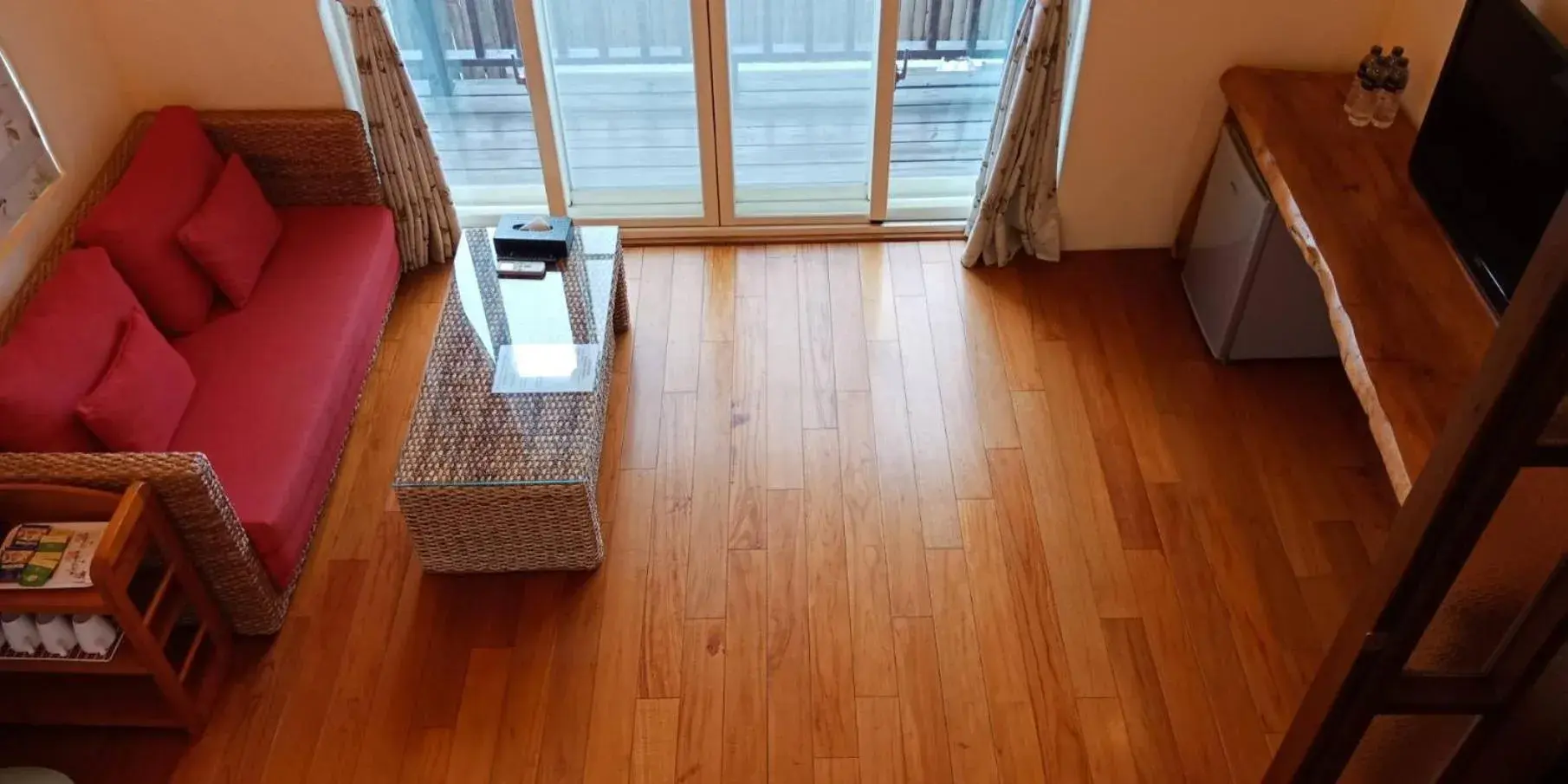 Living room in Jimei Homestay Living room in Jimei Homestay