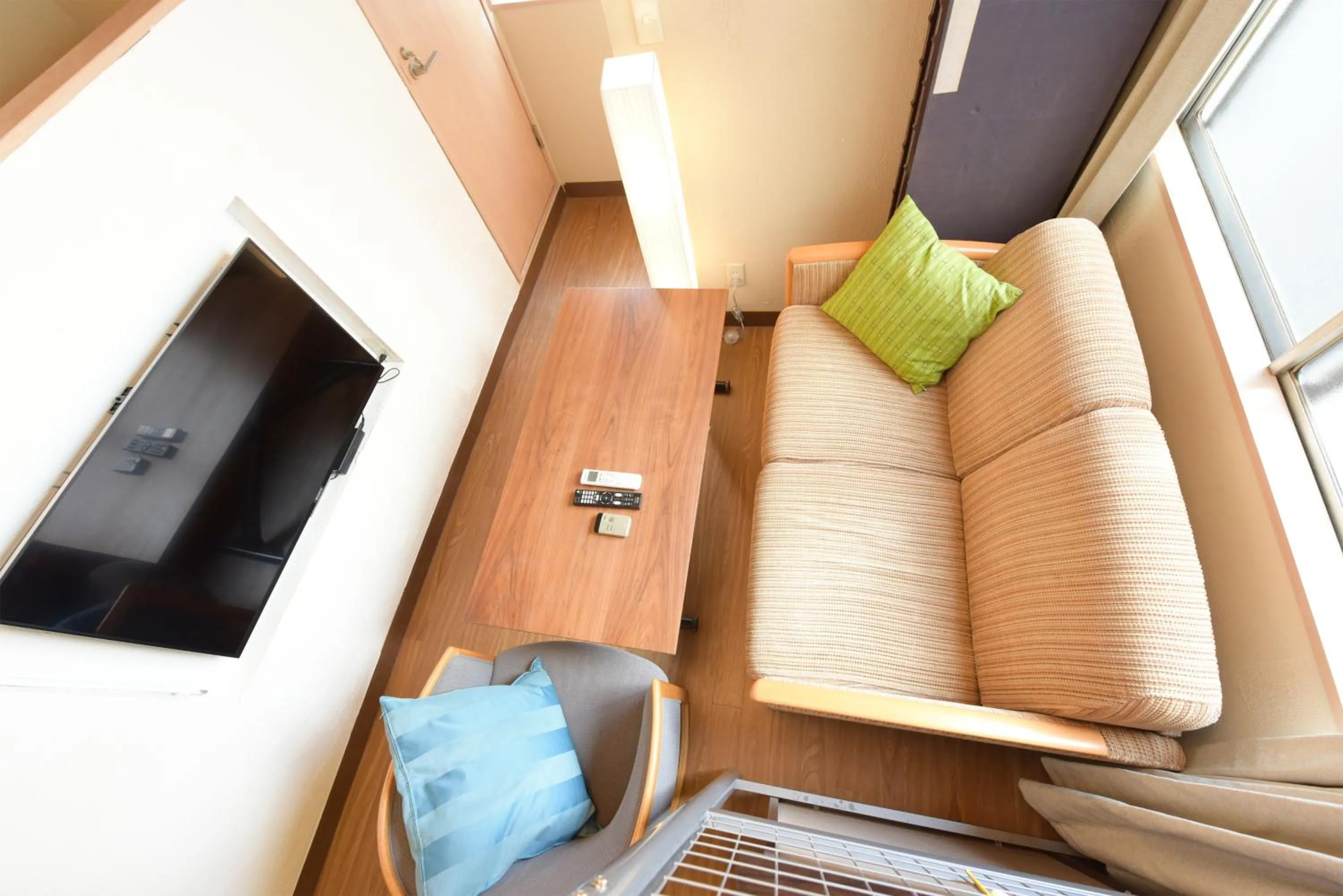 Seating area in Yoyogi House