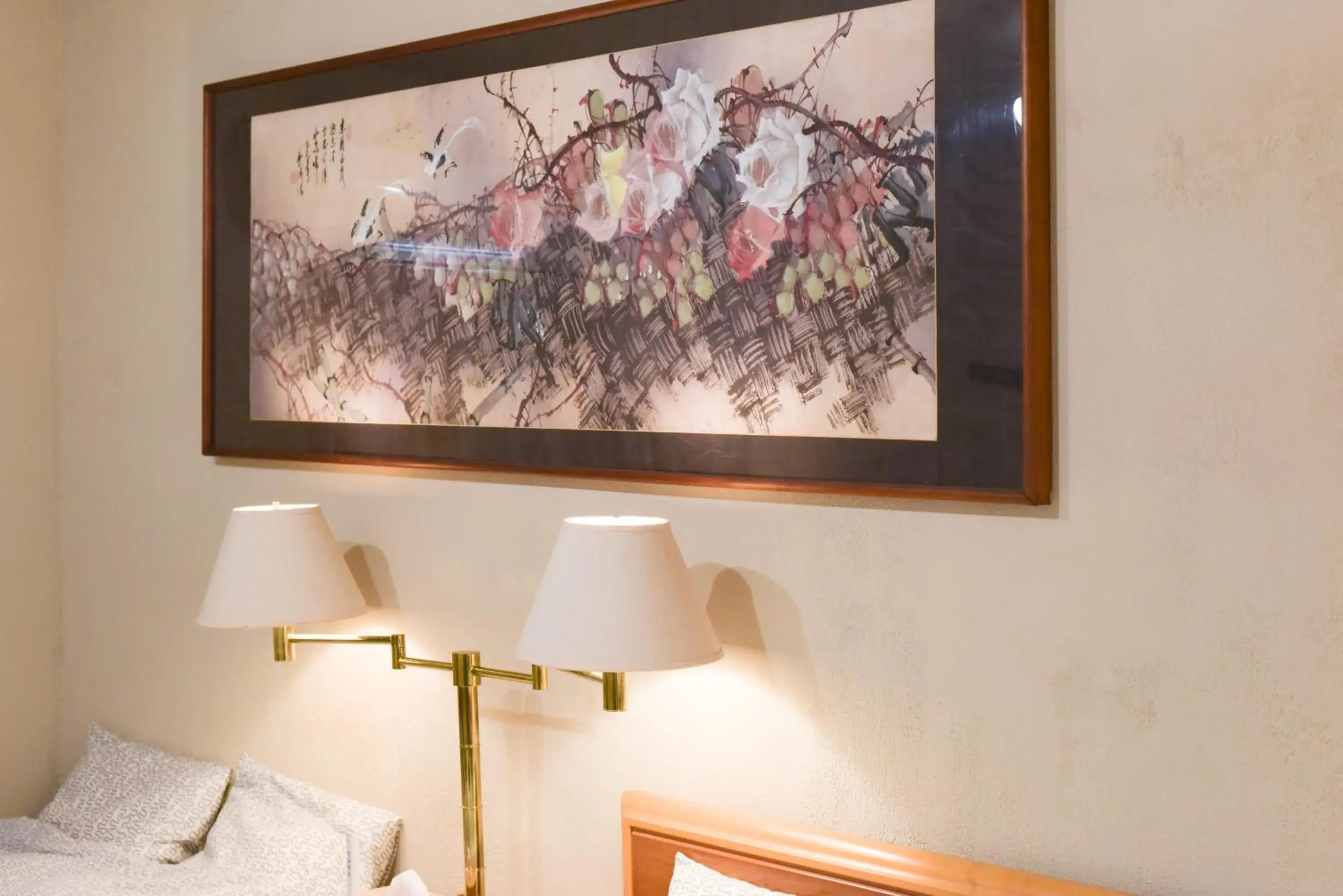 Decorative detail, Bed in Yoyogi House Decorative detail, Bed in Yoyogi House