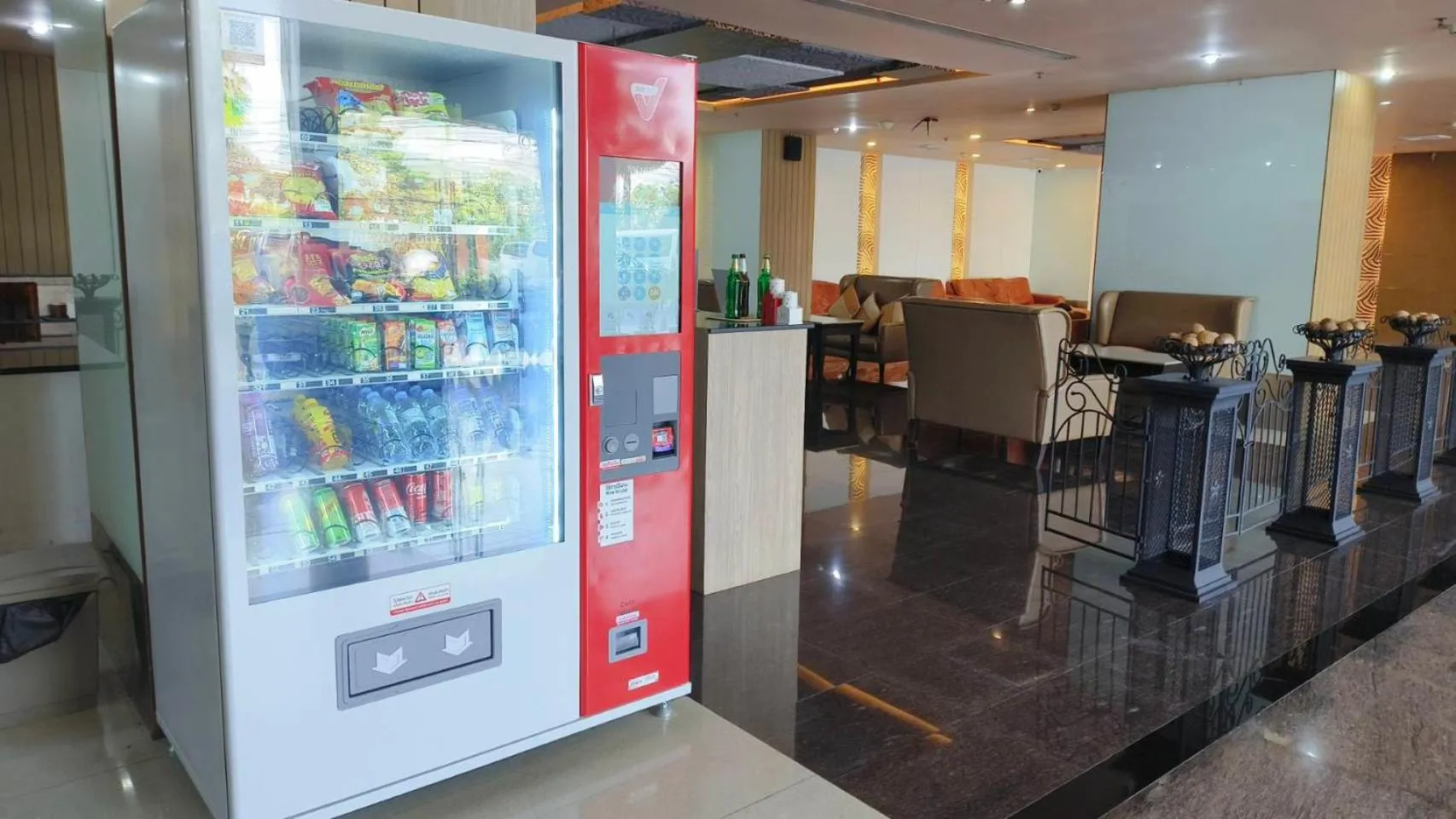 vending machine in Grand Howard Hotel Bangkok