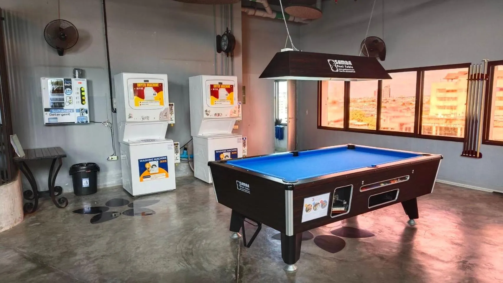 washing machine in Grand Howard Hotel Bangkok