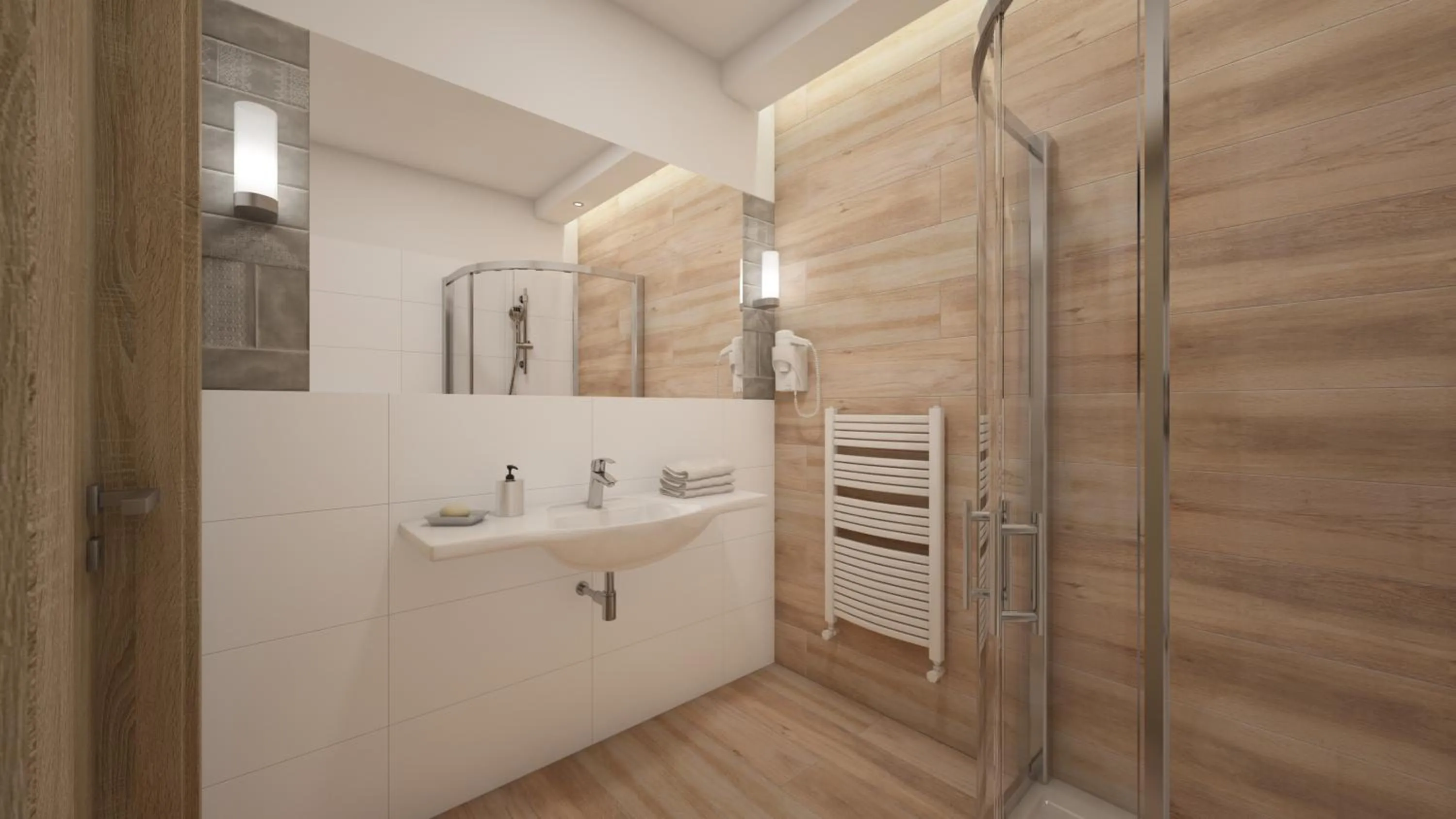 Bathroom in Gościniec Folwark Nadawki