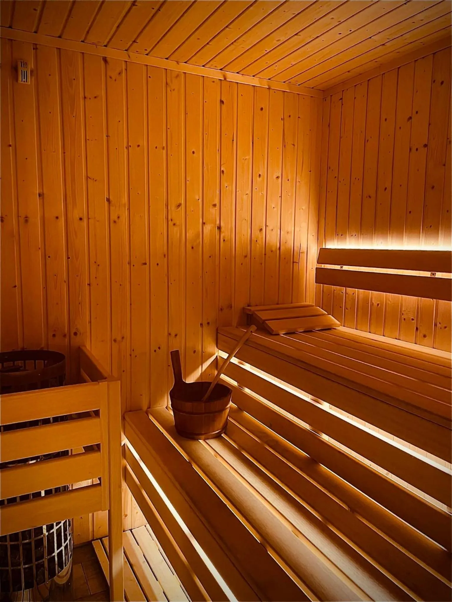Sauna in Gościniec Folwark Nadawki