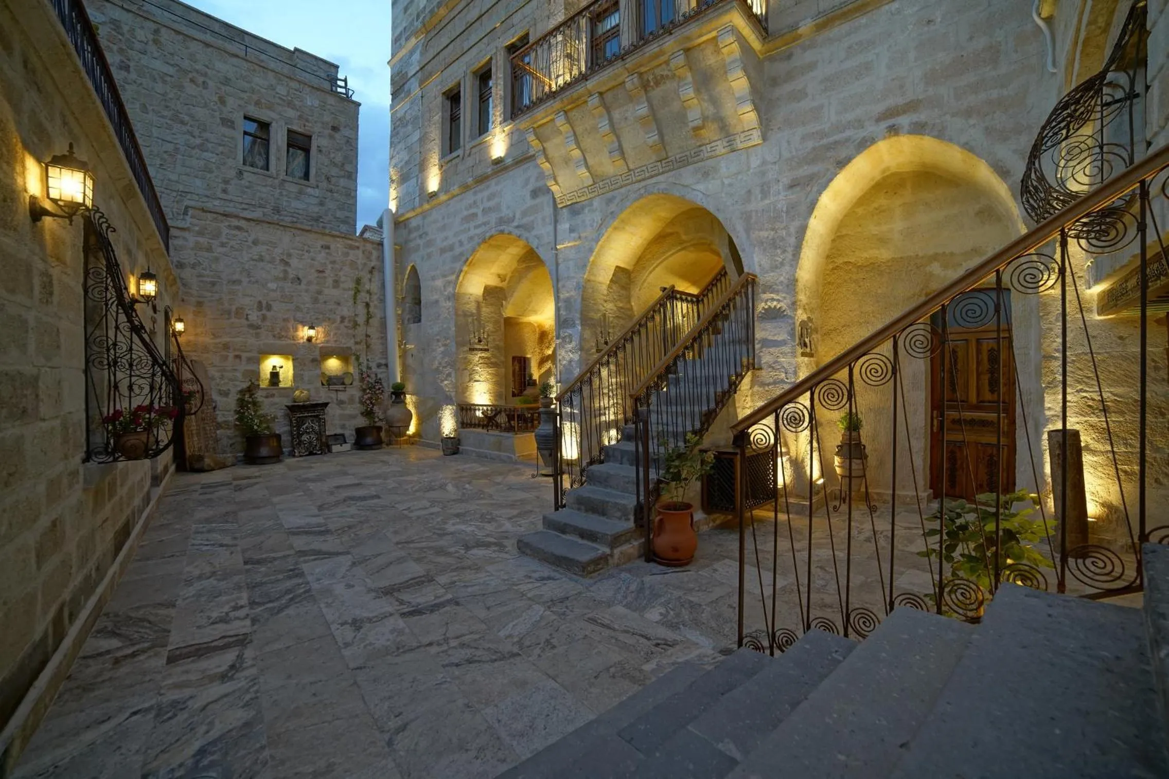 Patio in NOSTALJİ CAVE SUİT HOTEL