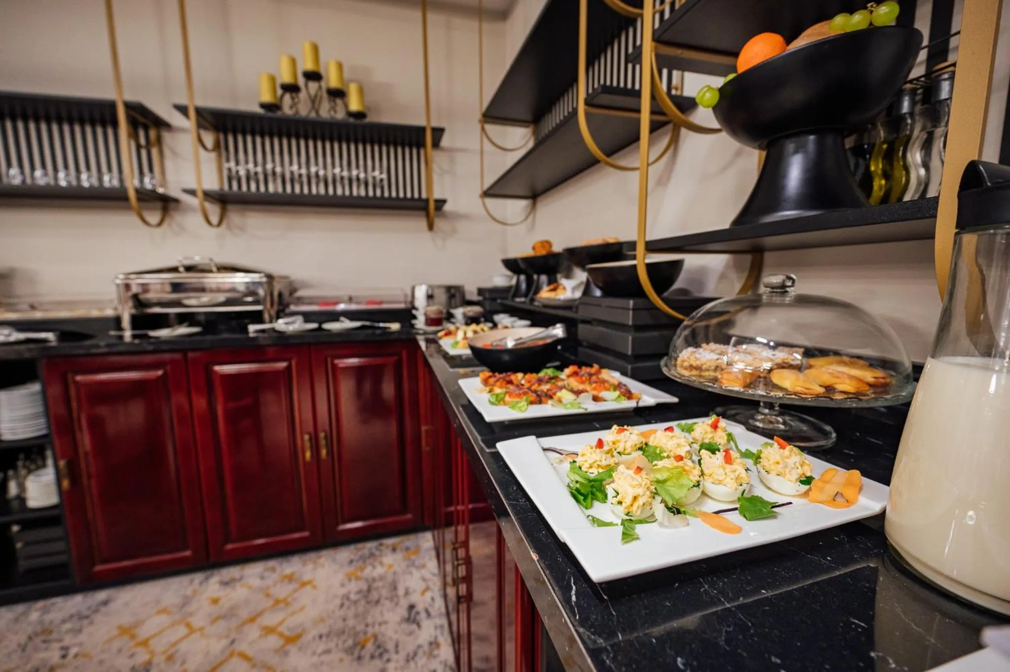 Food in L`Art Hotel Carei