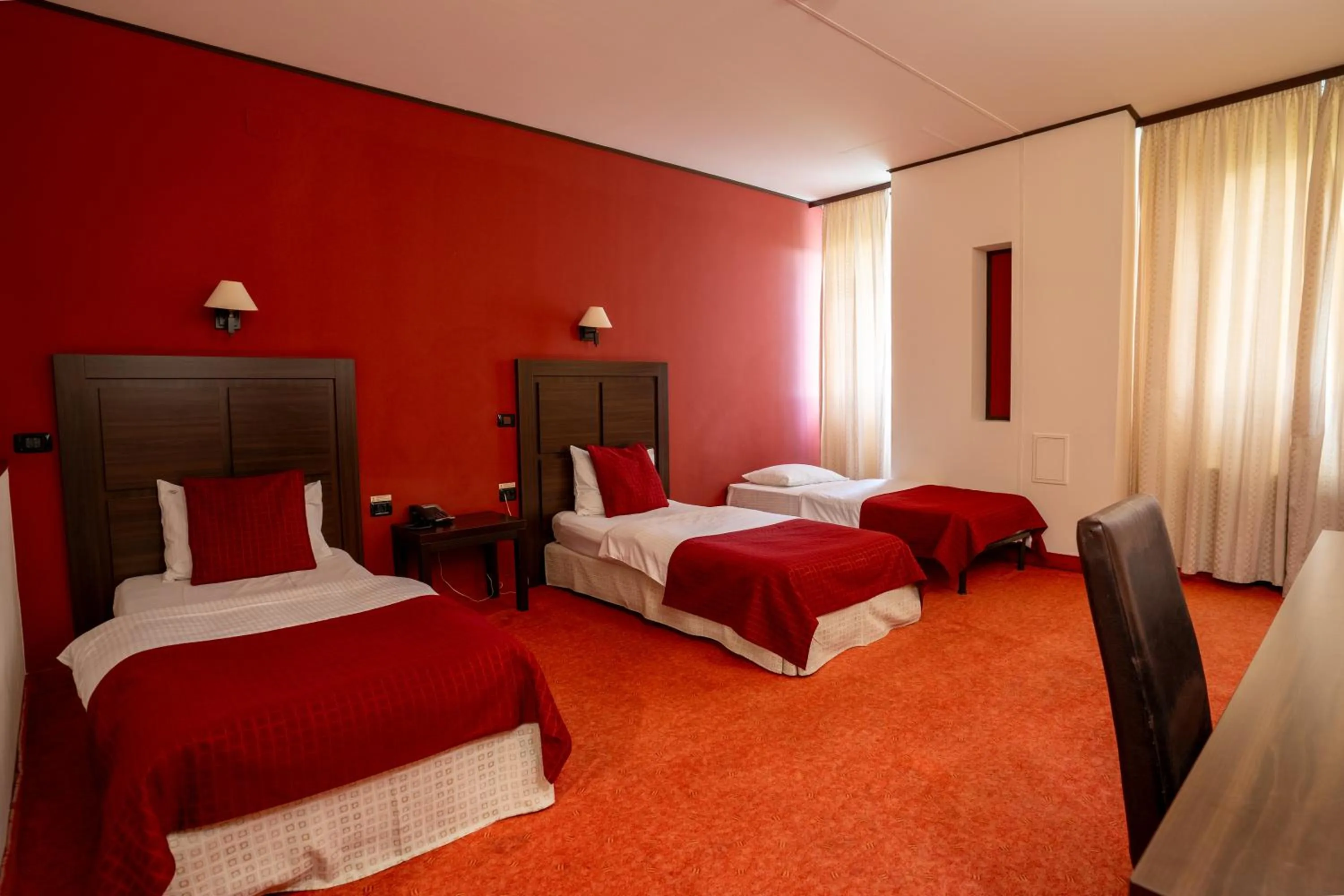 Bed in Hotel Aurelia