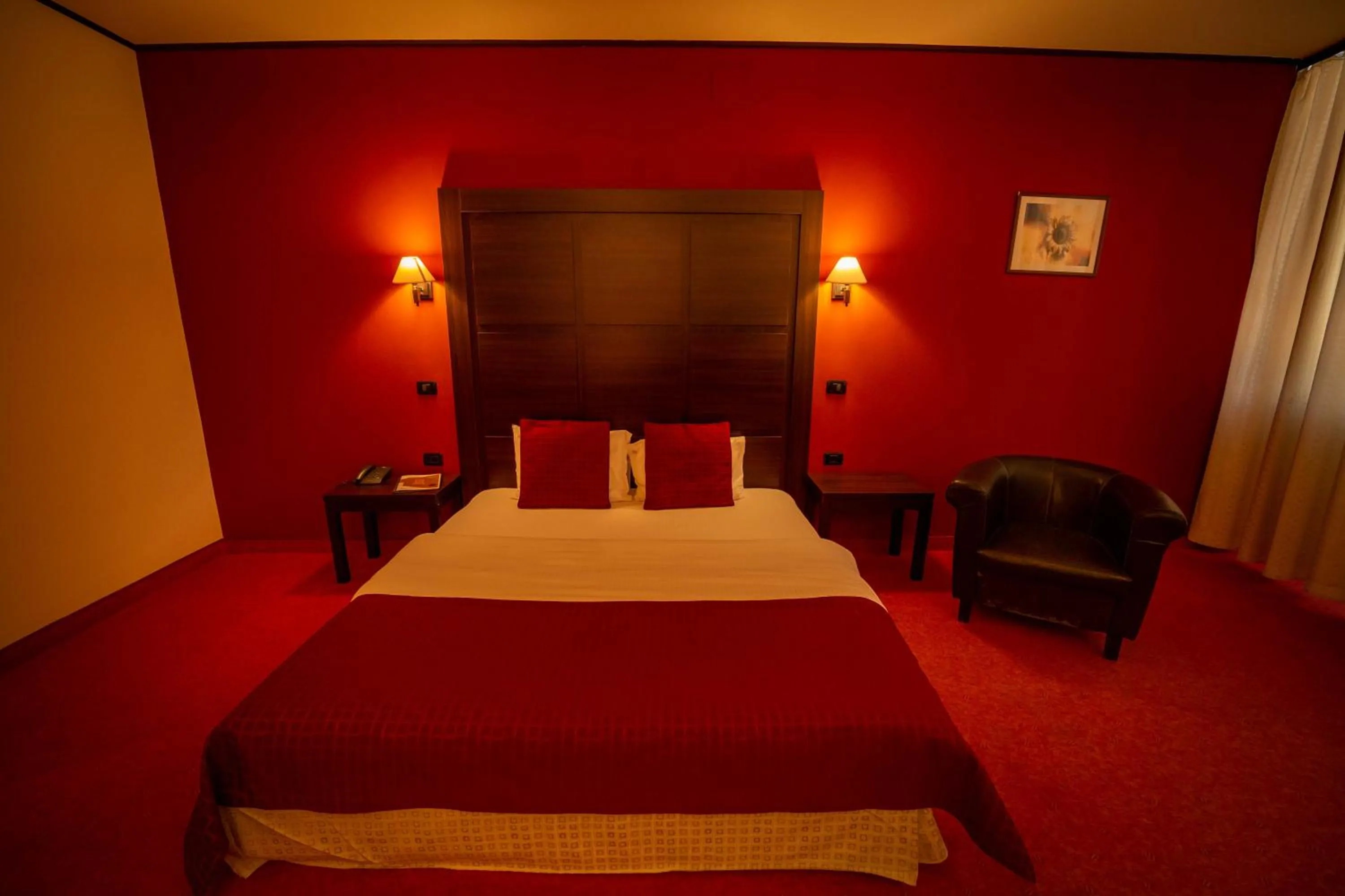 Bed in Hotel Aurelia