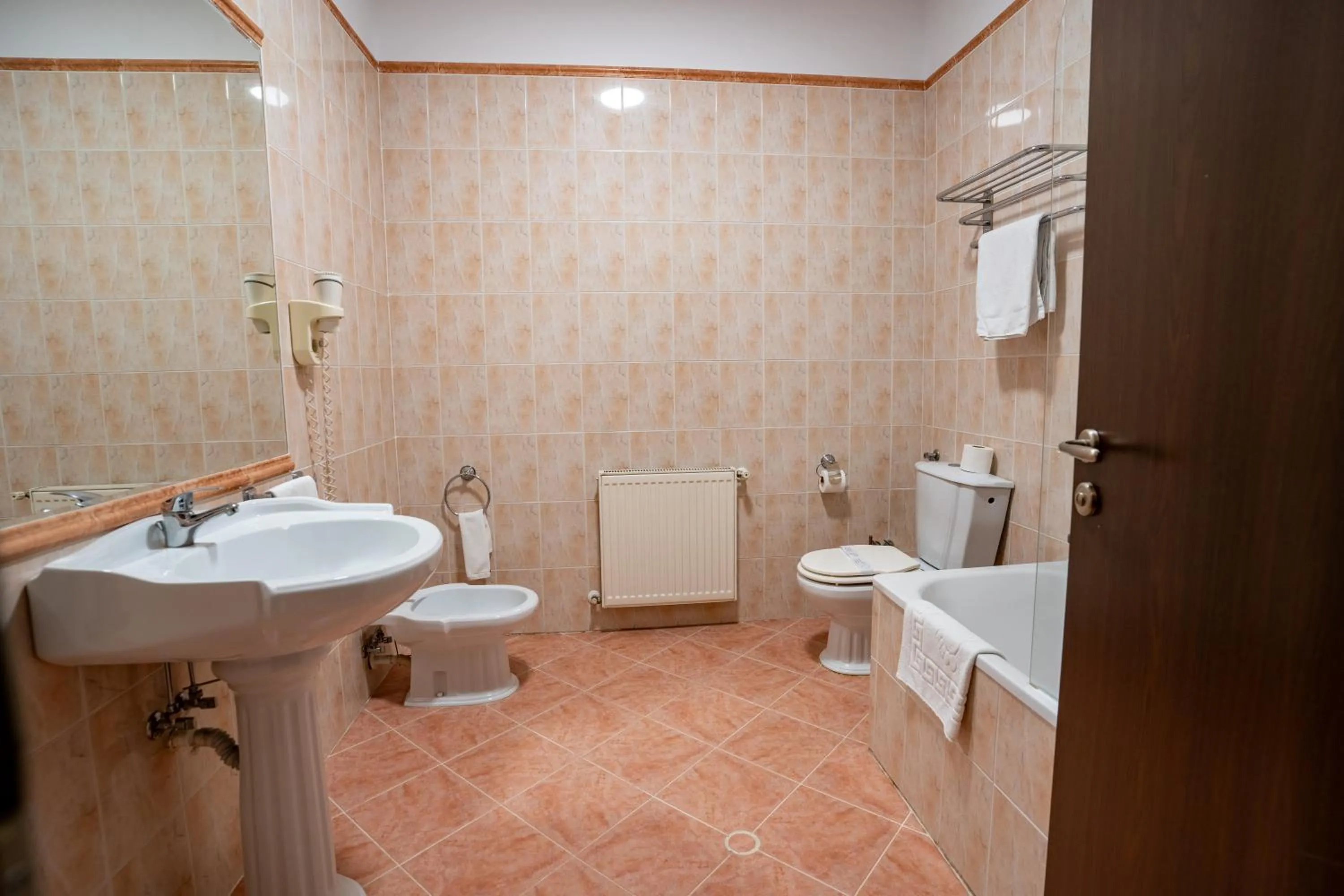 Toilet in Hotel Aurelia