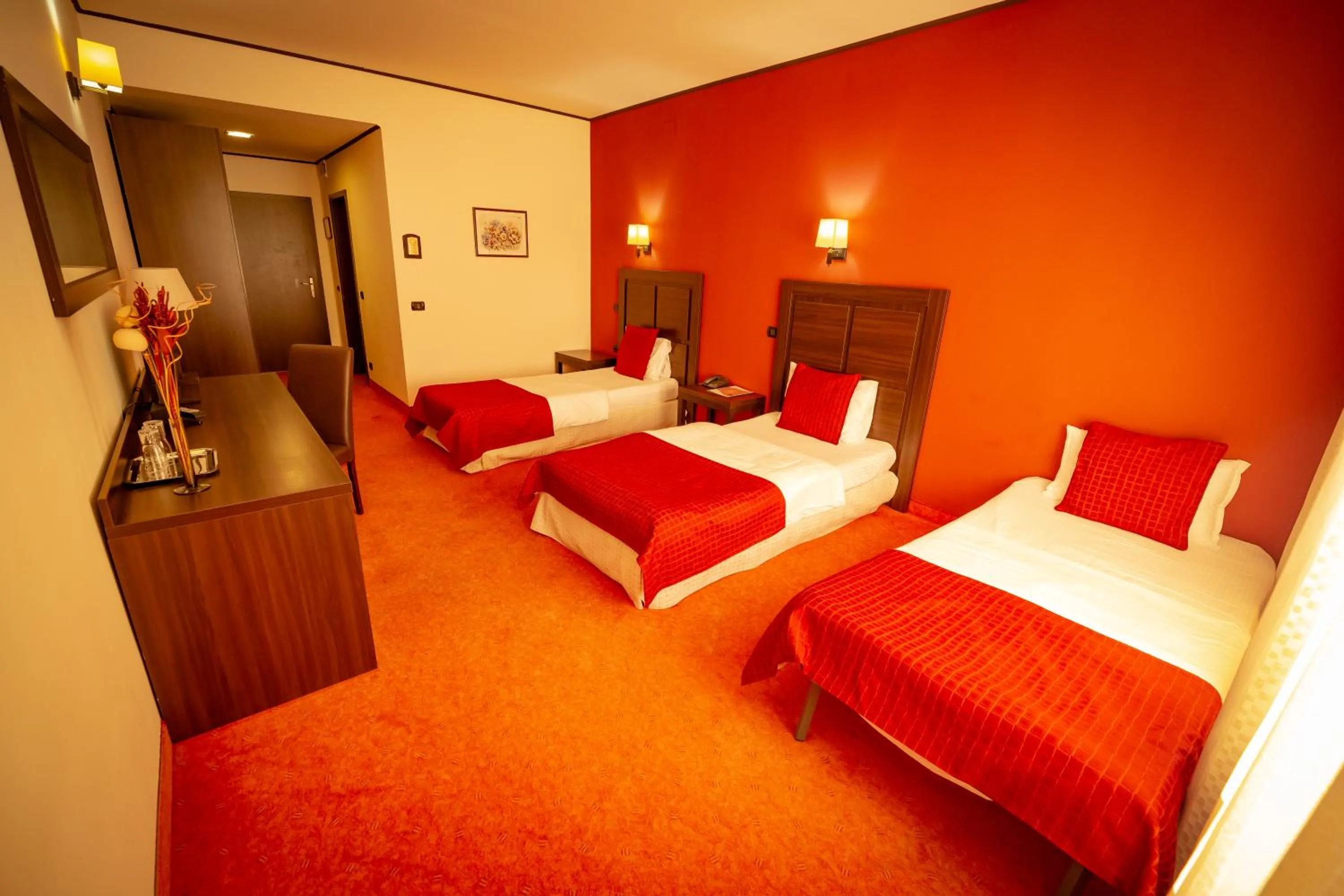 Bed in Hotel Aurelia