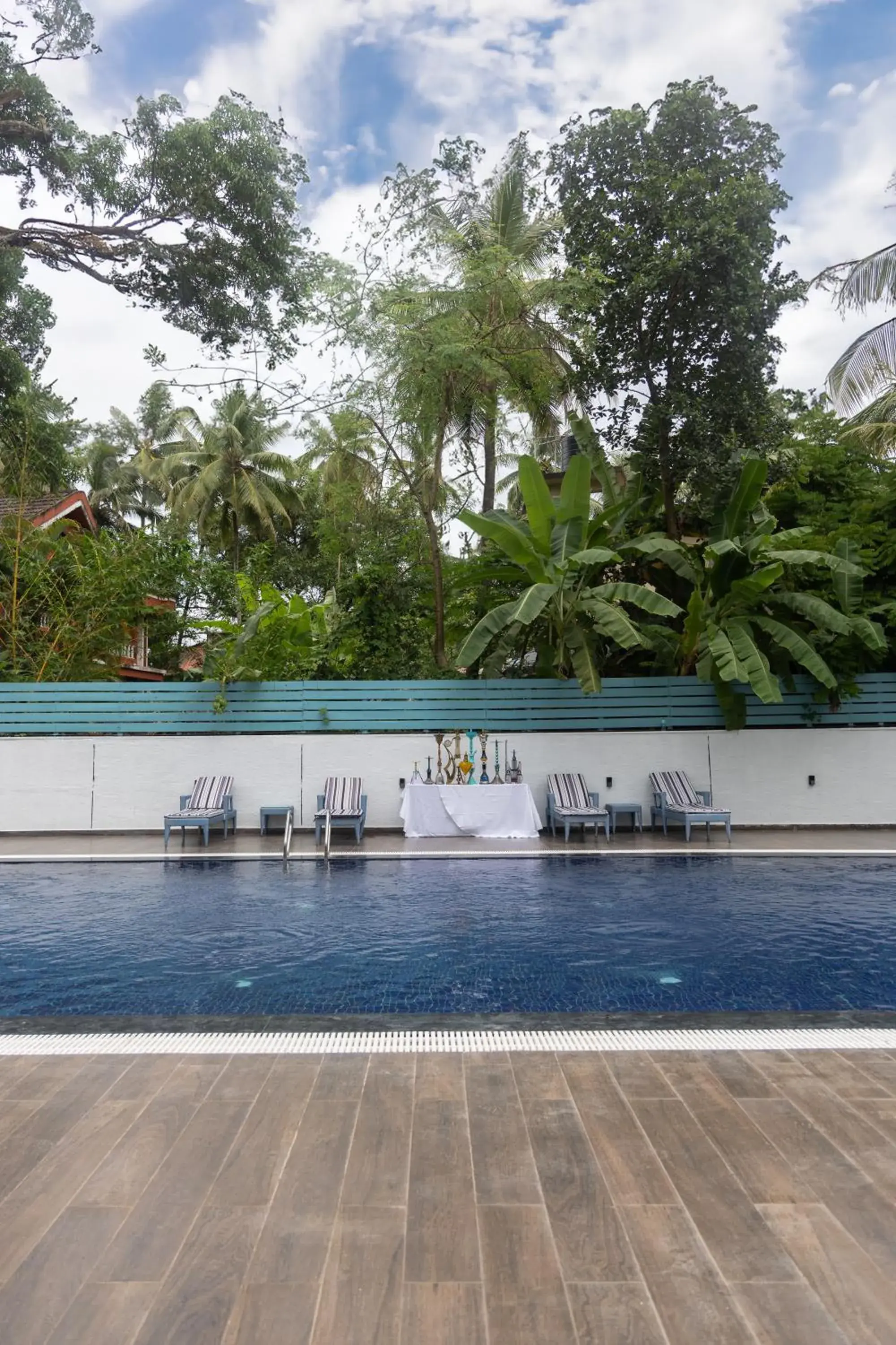 Swimming pool in Ramada by Wyndham Goa Arpora Swimming pool in Ramada by Wyndham Goa Arpora