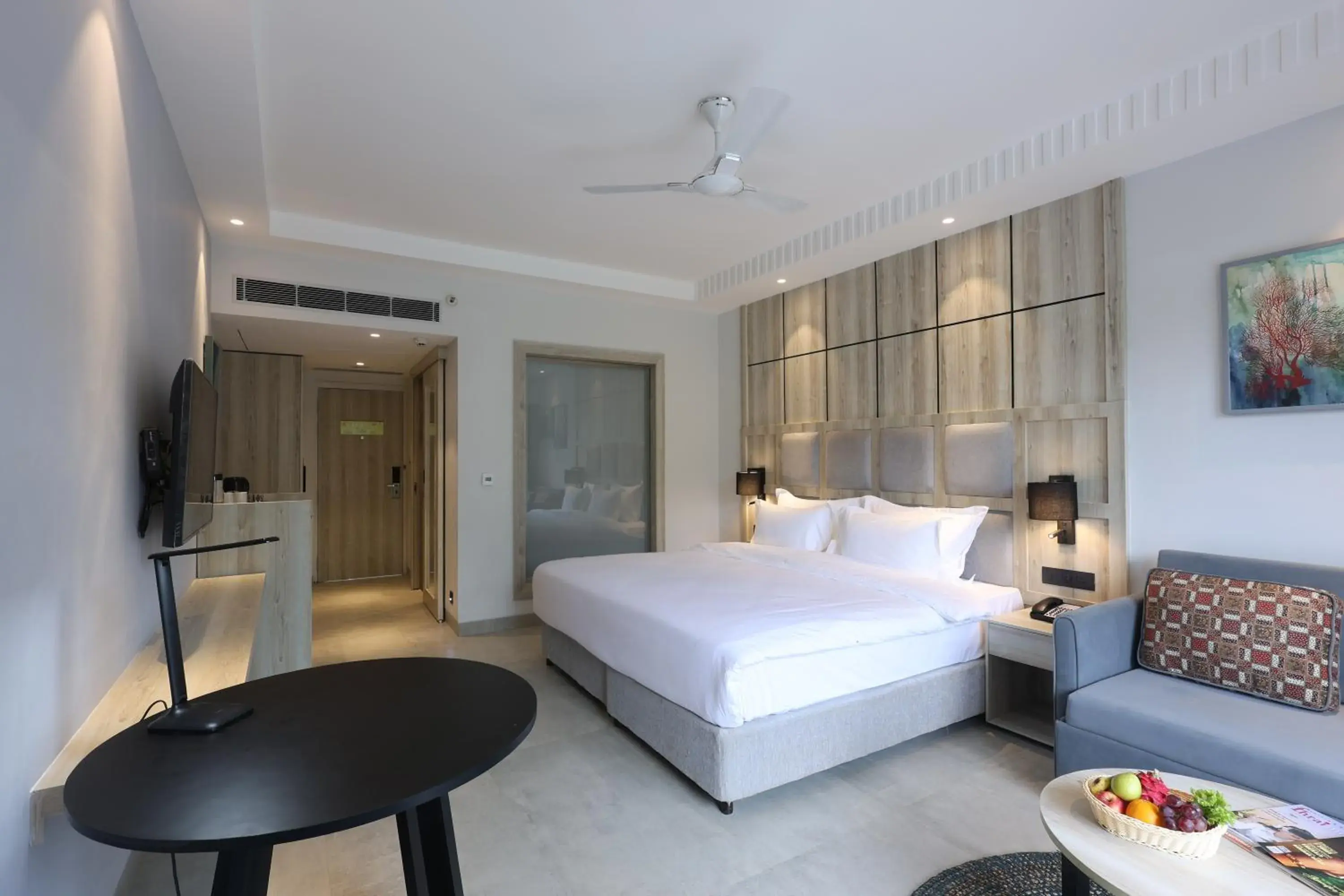 Bed in Ramada by Wyndham Goa Arpora Bed in Ramada by Wyndham Goa Arpora