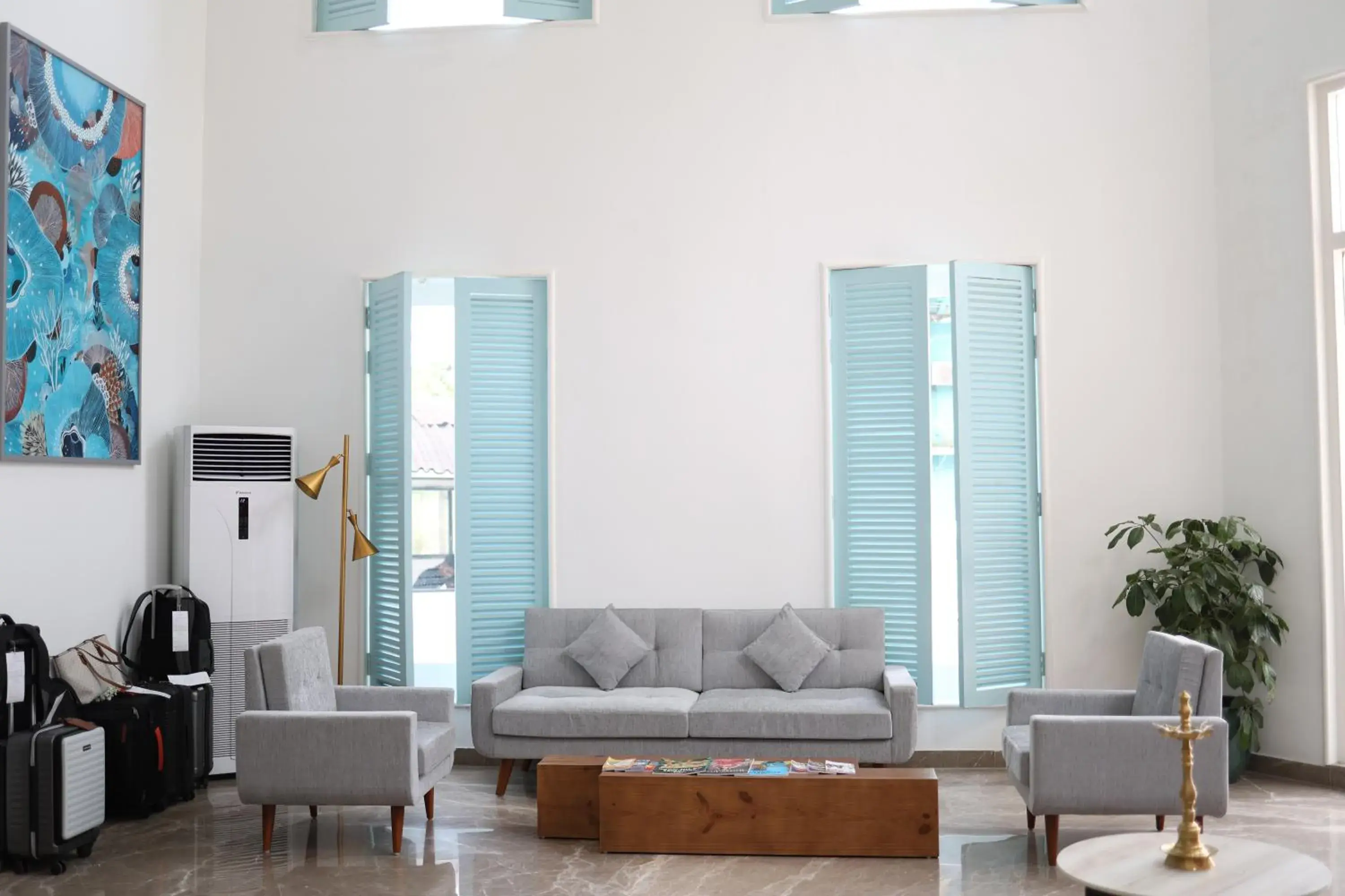 Lobby or reception in Ramada by Wyndham Goa Arpora Lobby or reception in Ramada by Wyndham Goa Arpora