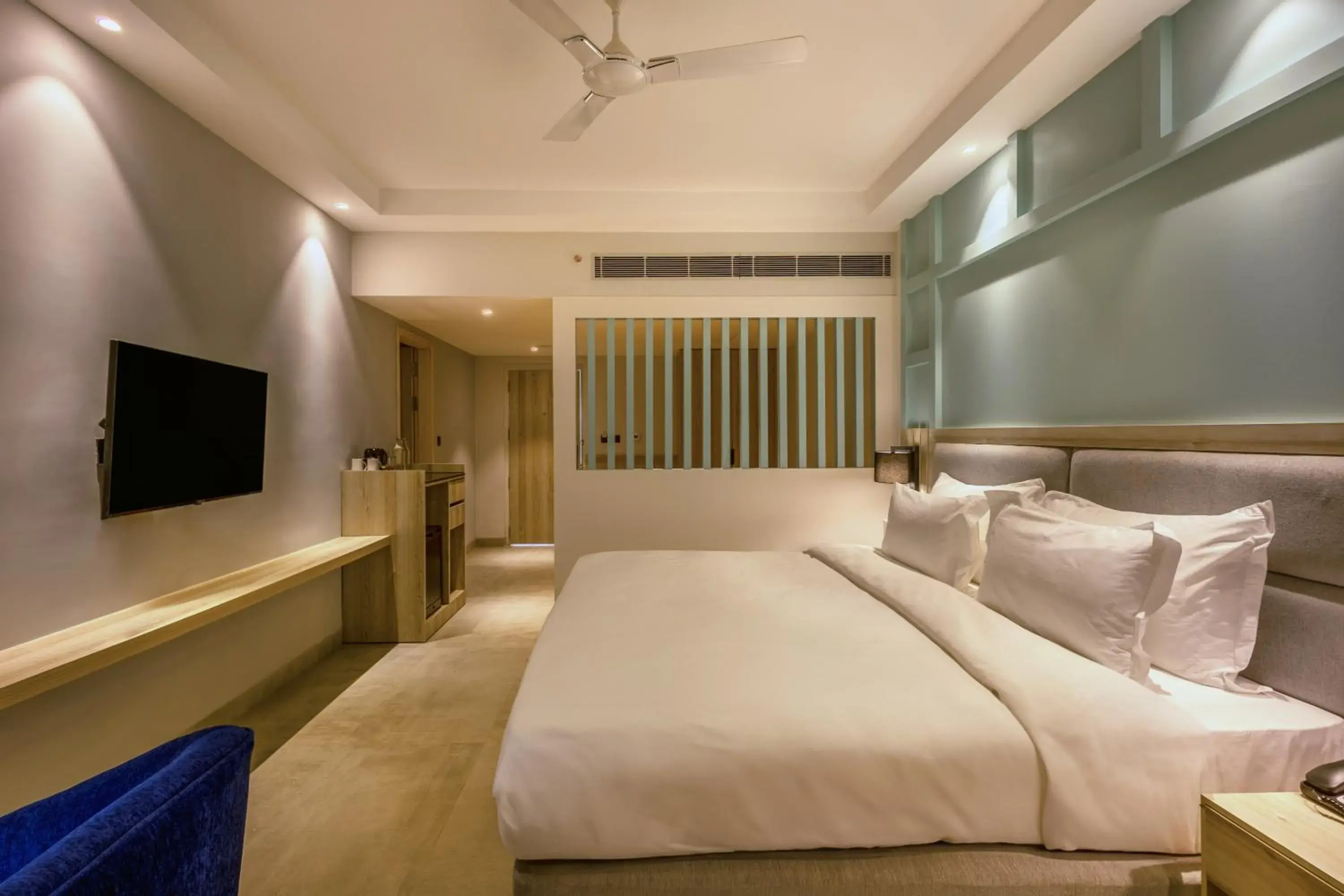 Bedroom, Bed in Ramada by Wyndham Goa Arpora Bedroom, Bed in Ramada by Wyndham Goa Arpora