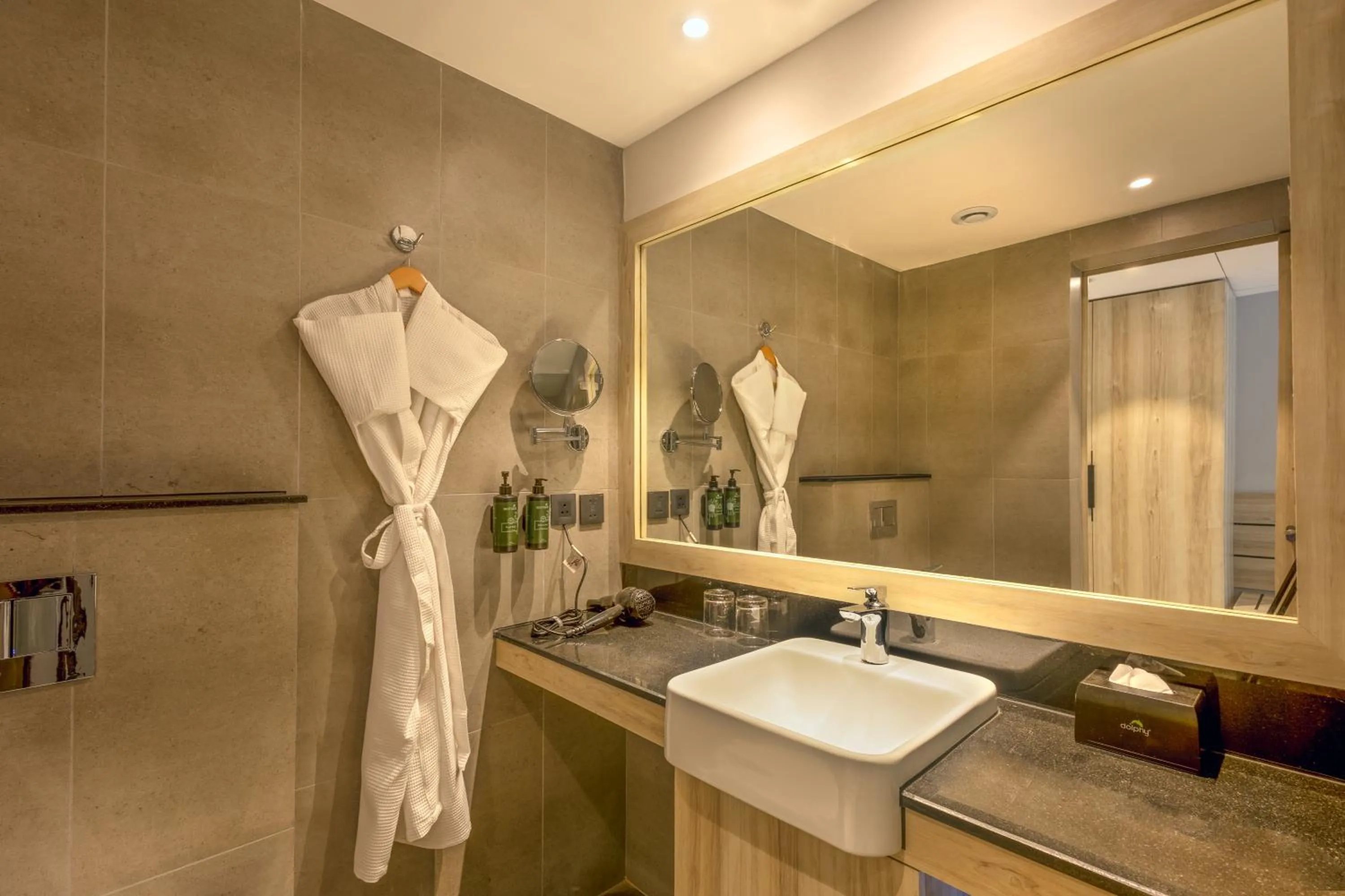 Bathroom in Ramada by Wyndham Goa Arpora