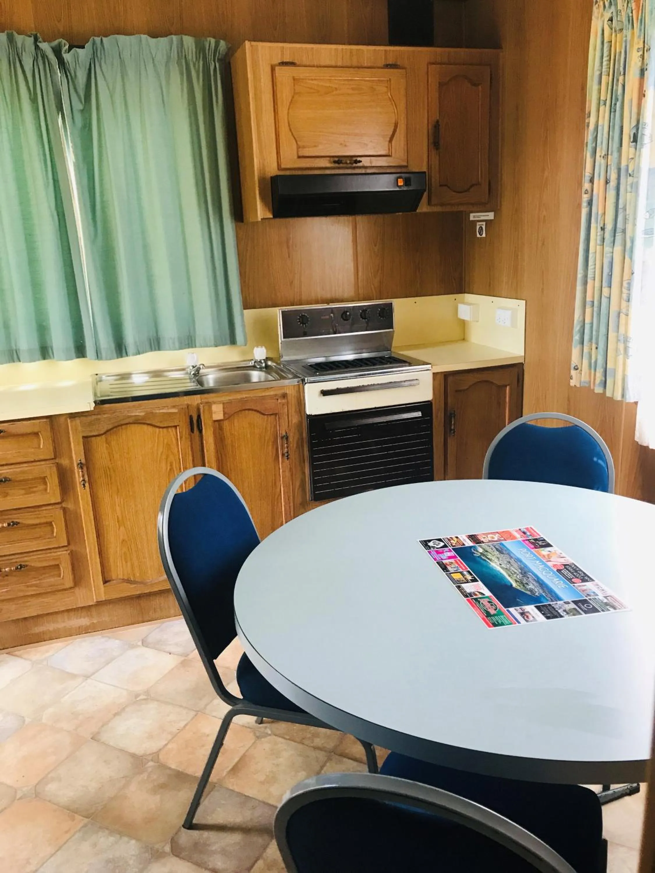 Kitchen or kitchenette in Lighthouse Beach Holiday Village