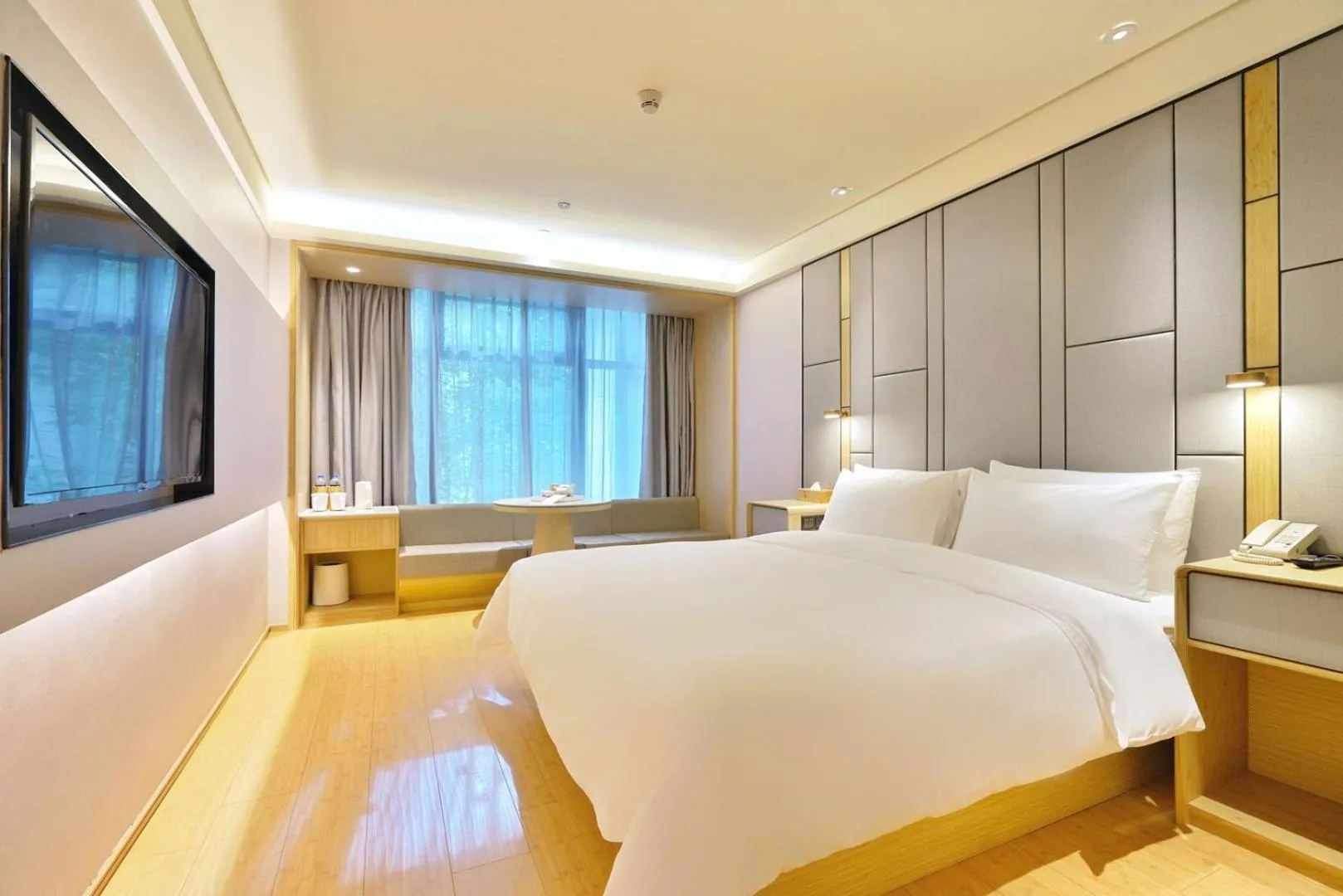 Bed in JI Hotel Hangzhou Qianjiang Century City