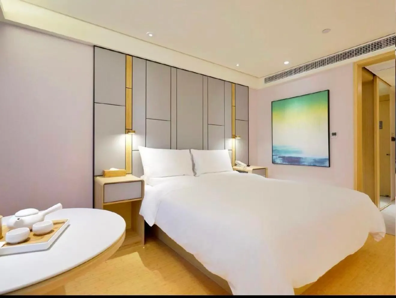 Bed in JI Hotel Hangzhou Qianjiang Century City