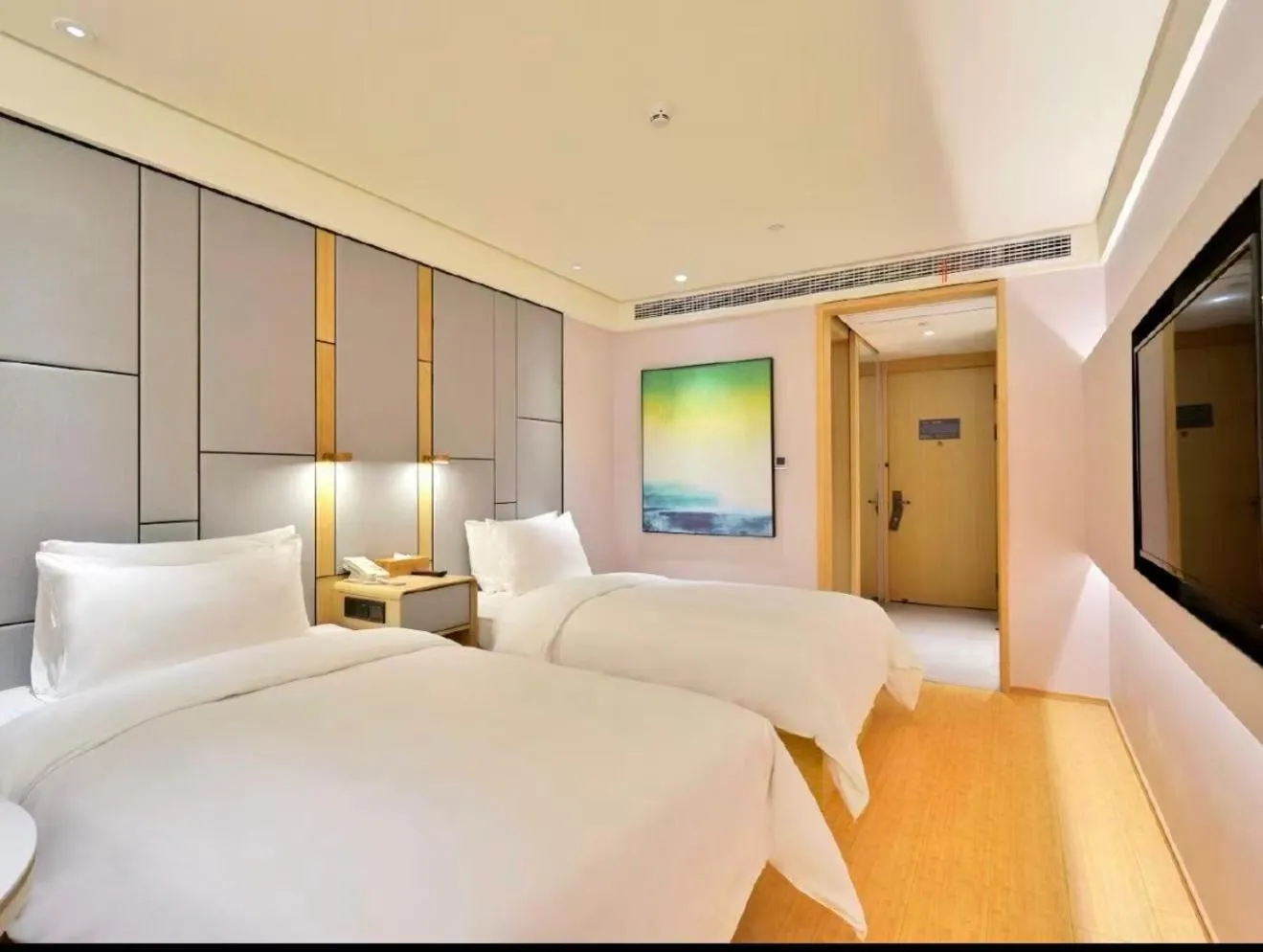 Bed in JI Hotel Hangzhou Qianjiang Century City