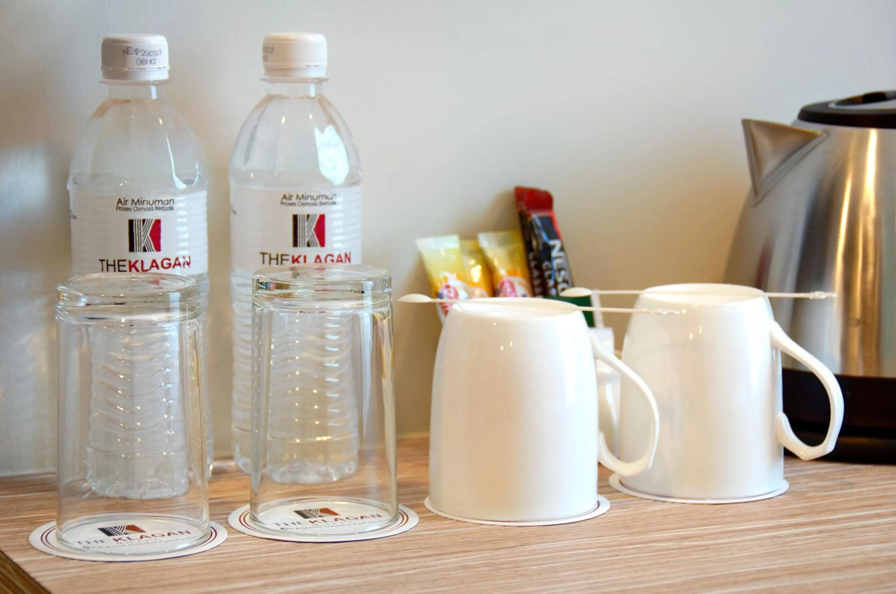 Coffee/tea facilities in The Klagan Hotel